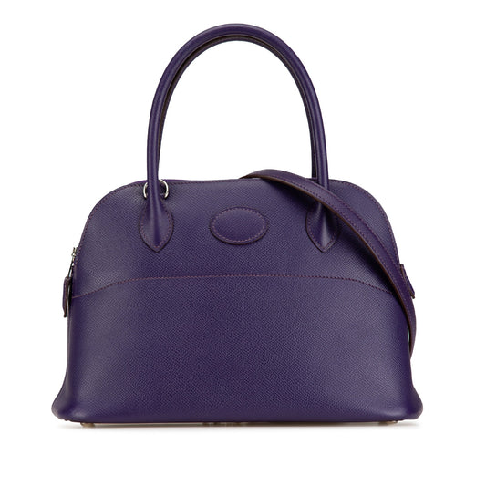 Hermès Epsom Bolide 27 Purple