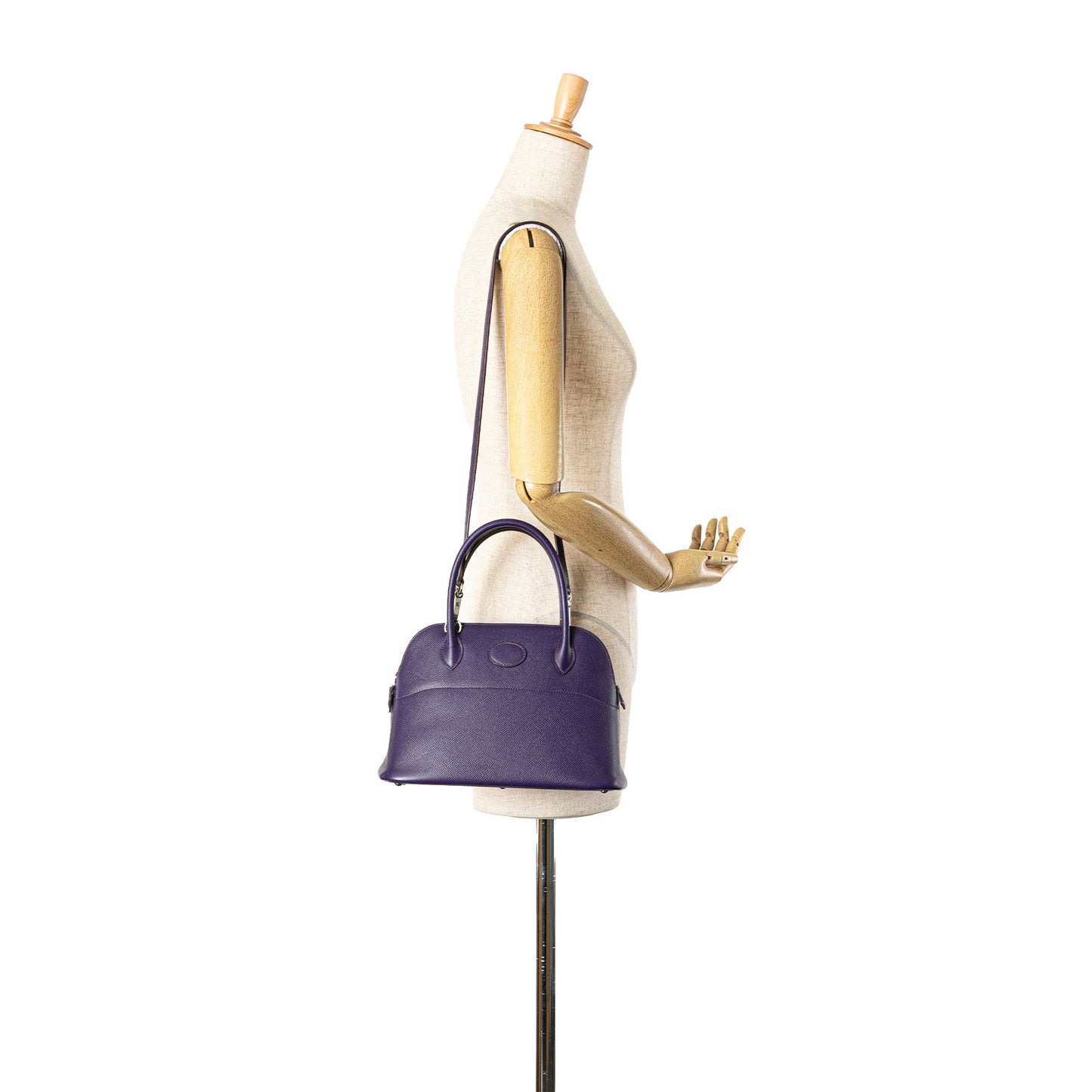 Hermès Epsom Bolide 27 Purple