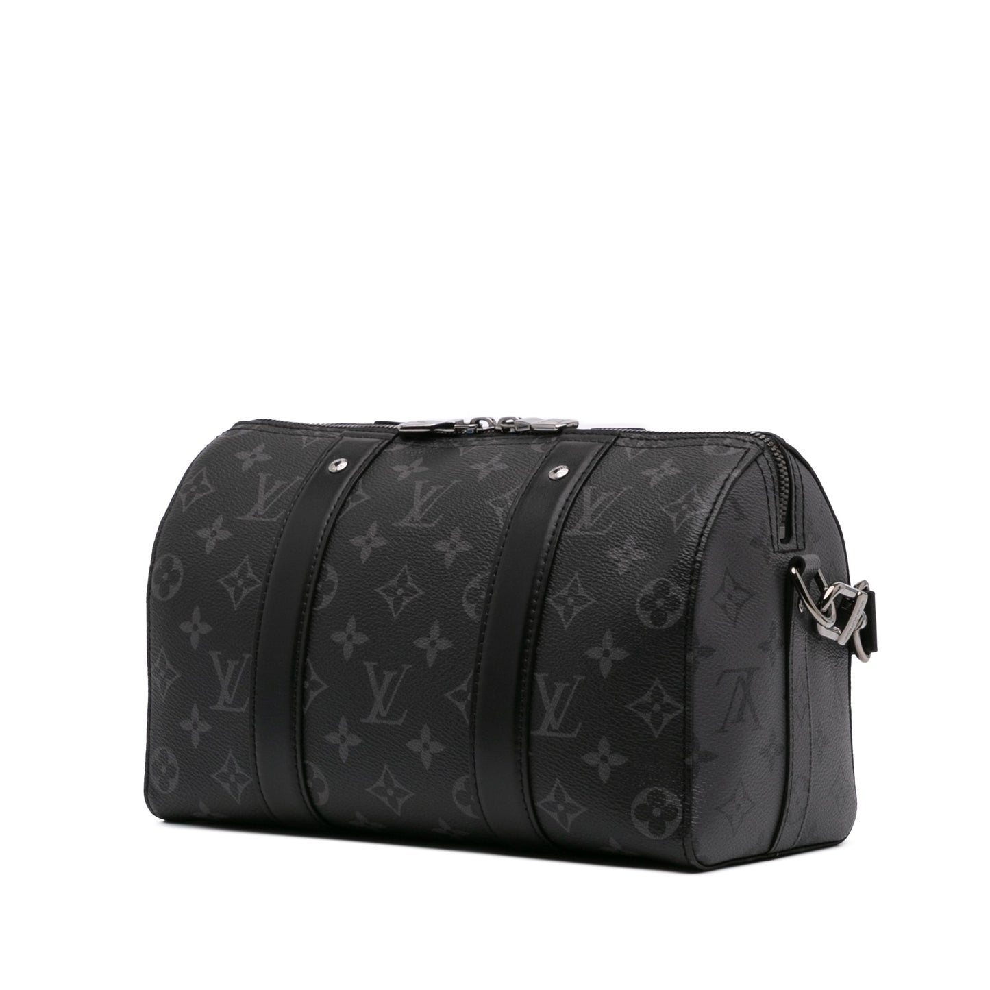 Louis Vuitton Monogram Eclipse City Keepall Black