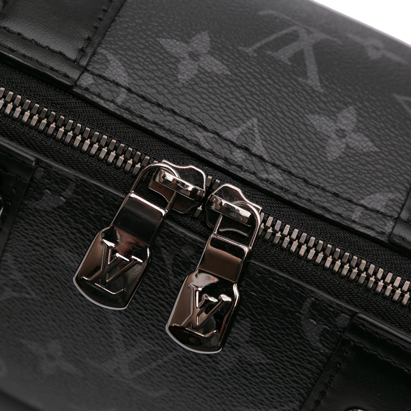 Louis Vuitton Monogram Eclipse City Keepall Black