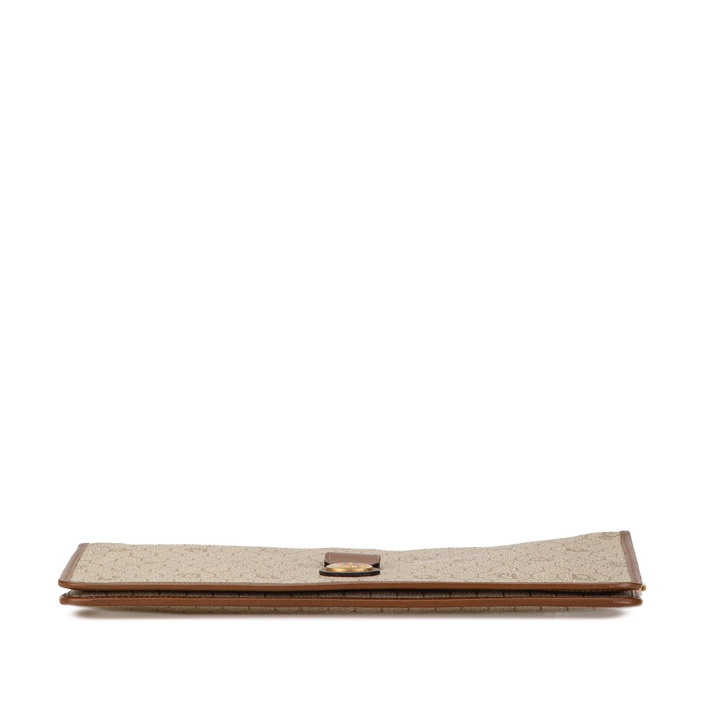 Dior Honeycomb Chain Crossbody Brown