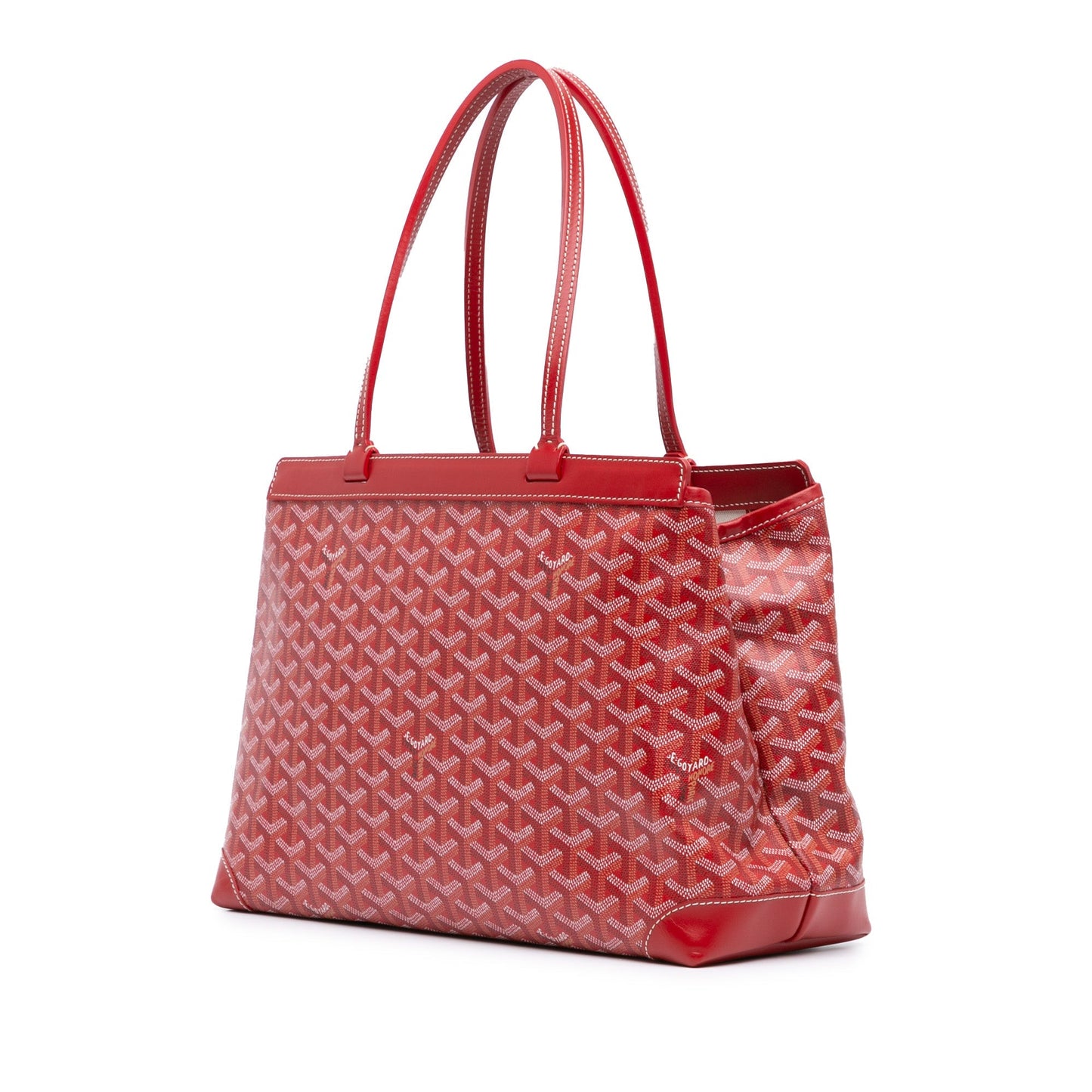 Goyard Goyardine Bellechasse PM Red