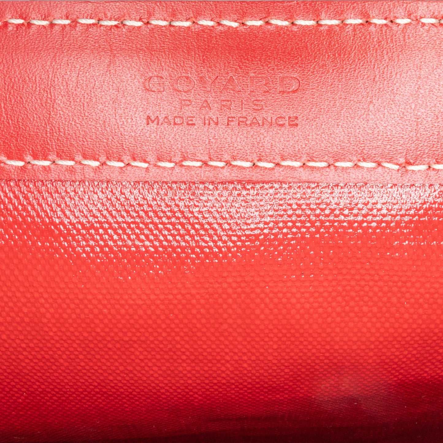 Goyard Goyardine Bellechasse PM Red