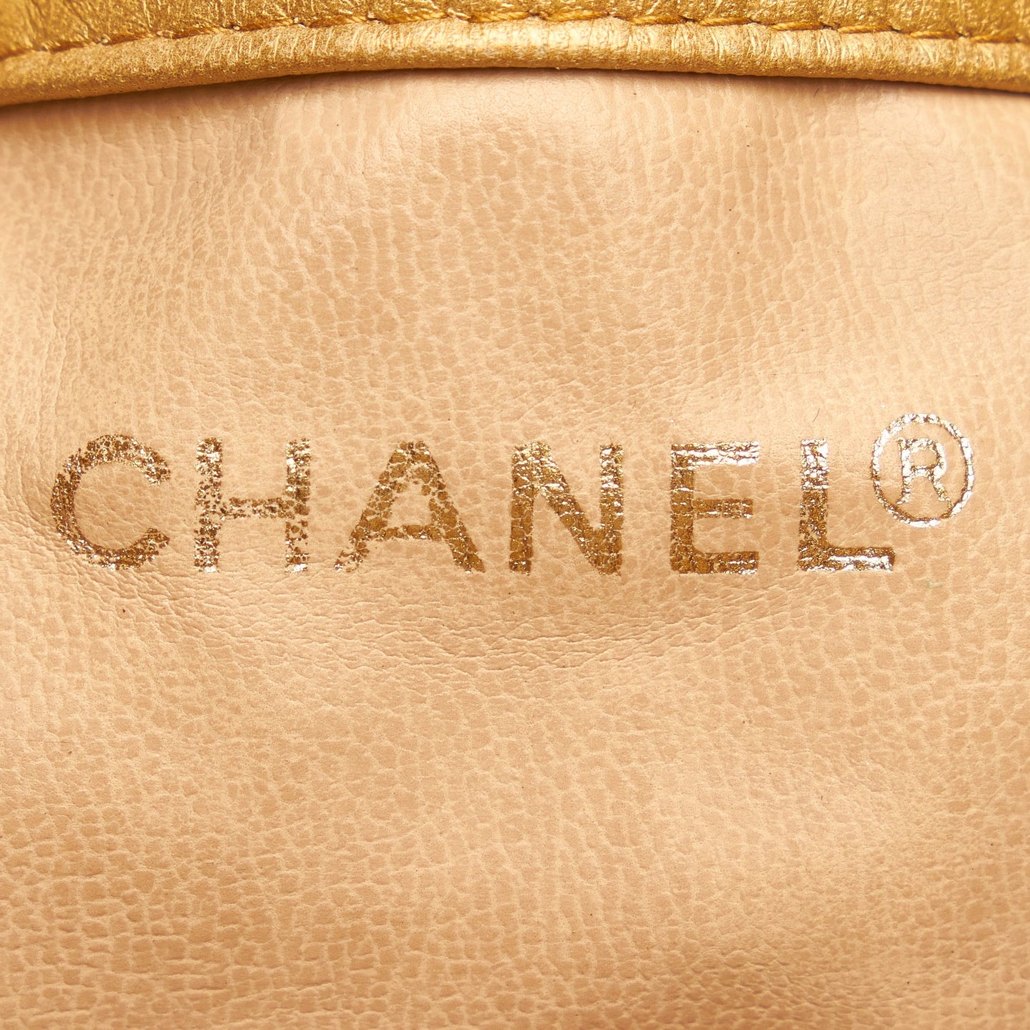 Chanel Brocade Bucket Bag Gold