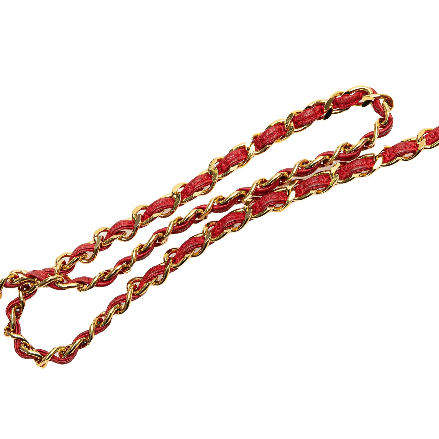 Chanel CC Quilted Caviar Chain Camera Bag Red