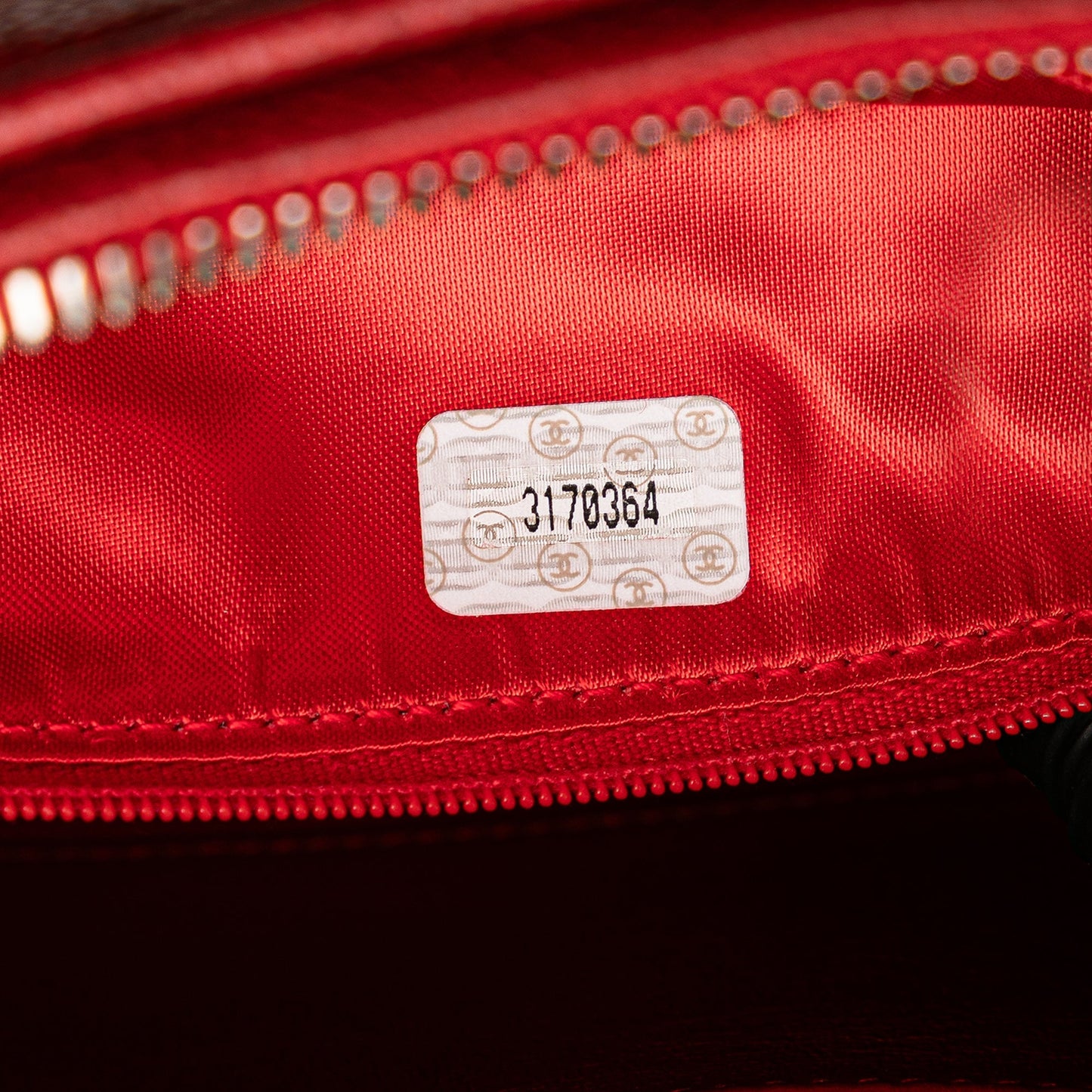 Chanel CC Quilted Caviar Chain Camera Bag Red