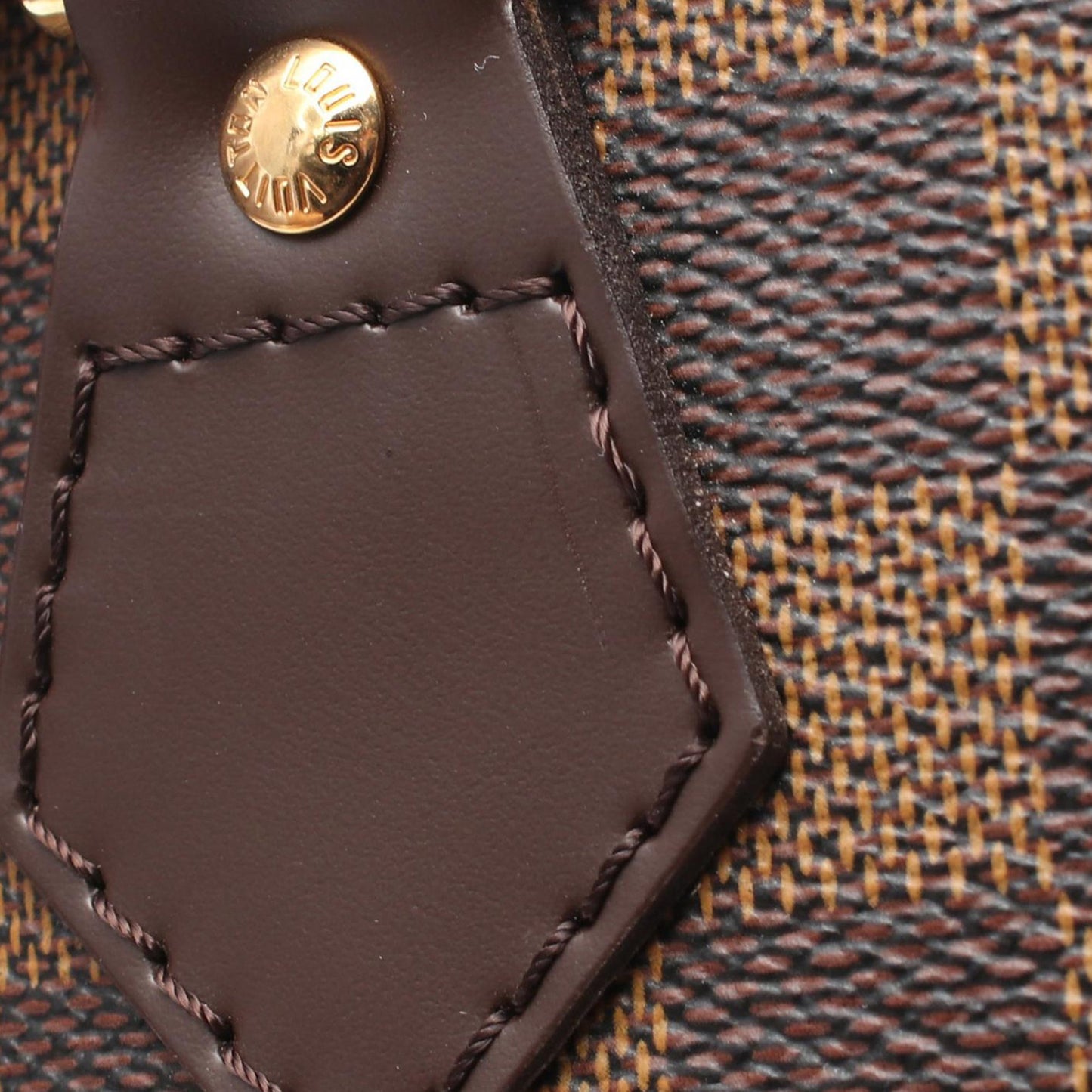 Louis Vuitton Damier Ebene Alma MM Brown