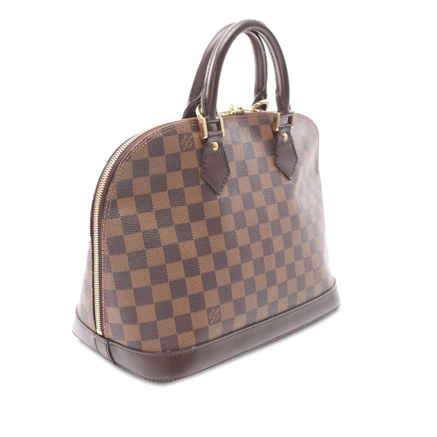 Louis Vuitton Damier Ebene Alma MM Brown