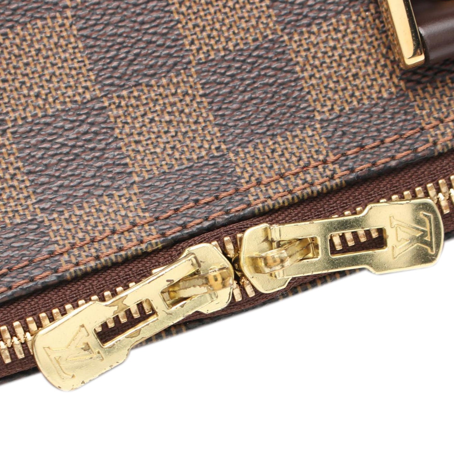 Louis Vuitton Damier Ebene Alma MM Brown