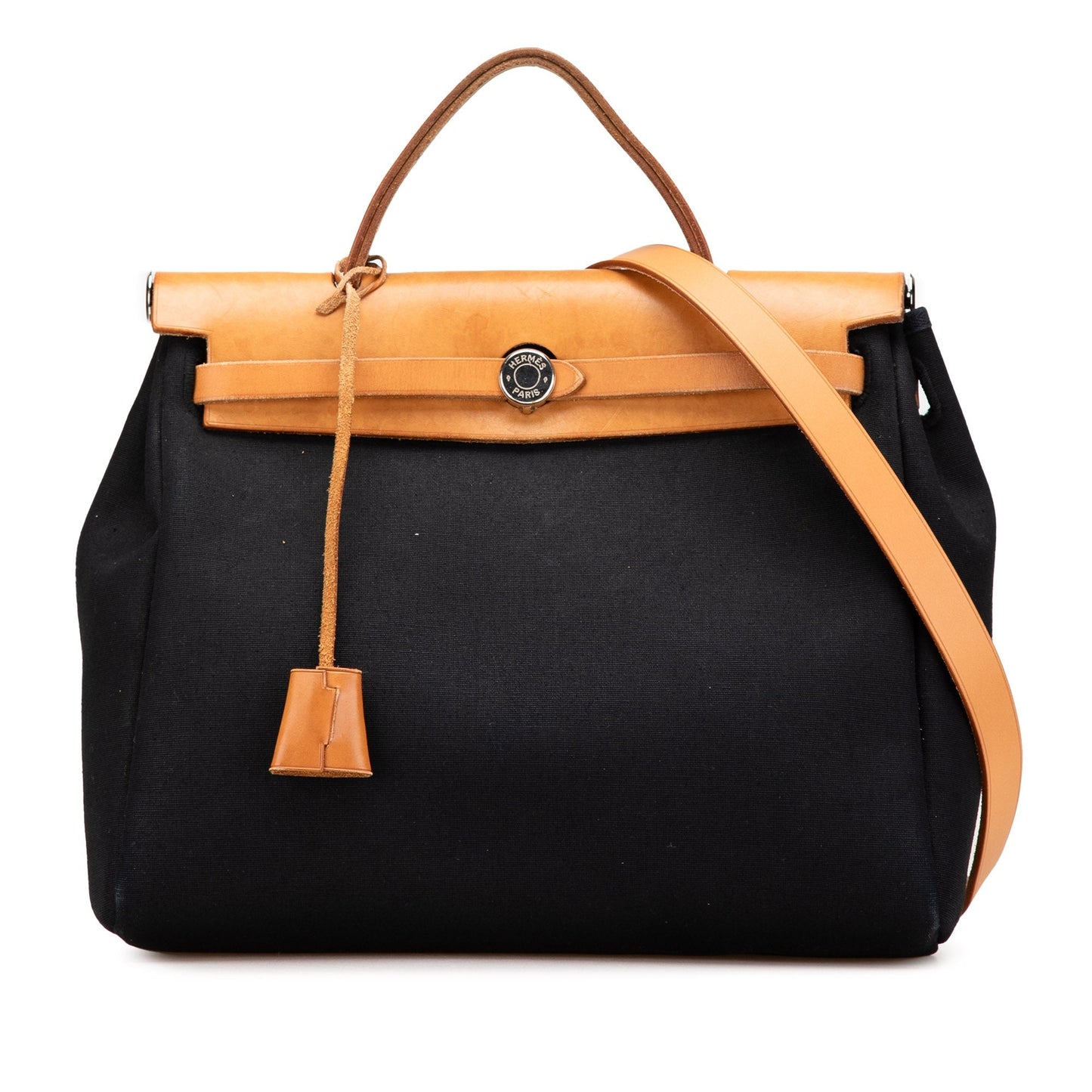 Hermès Toile Herbag PM Black