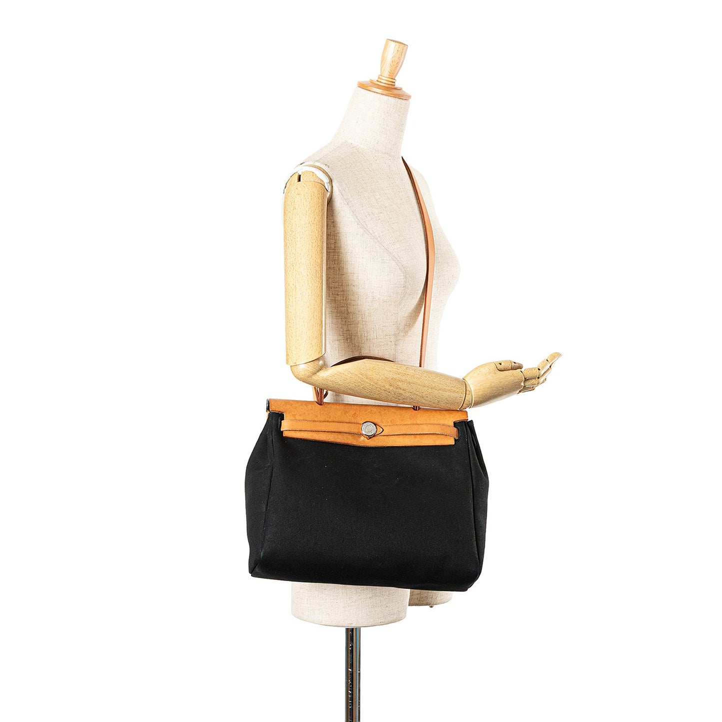 Hermès Toile Herbag PM Black