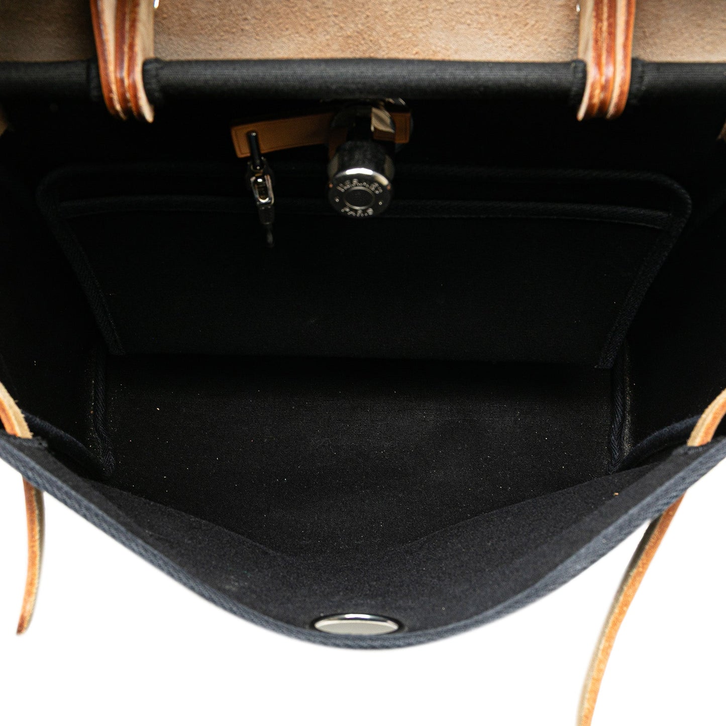 Hermès Toile Herbag PM Black