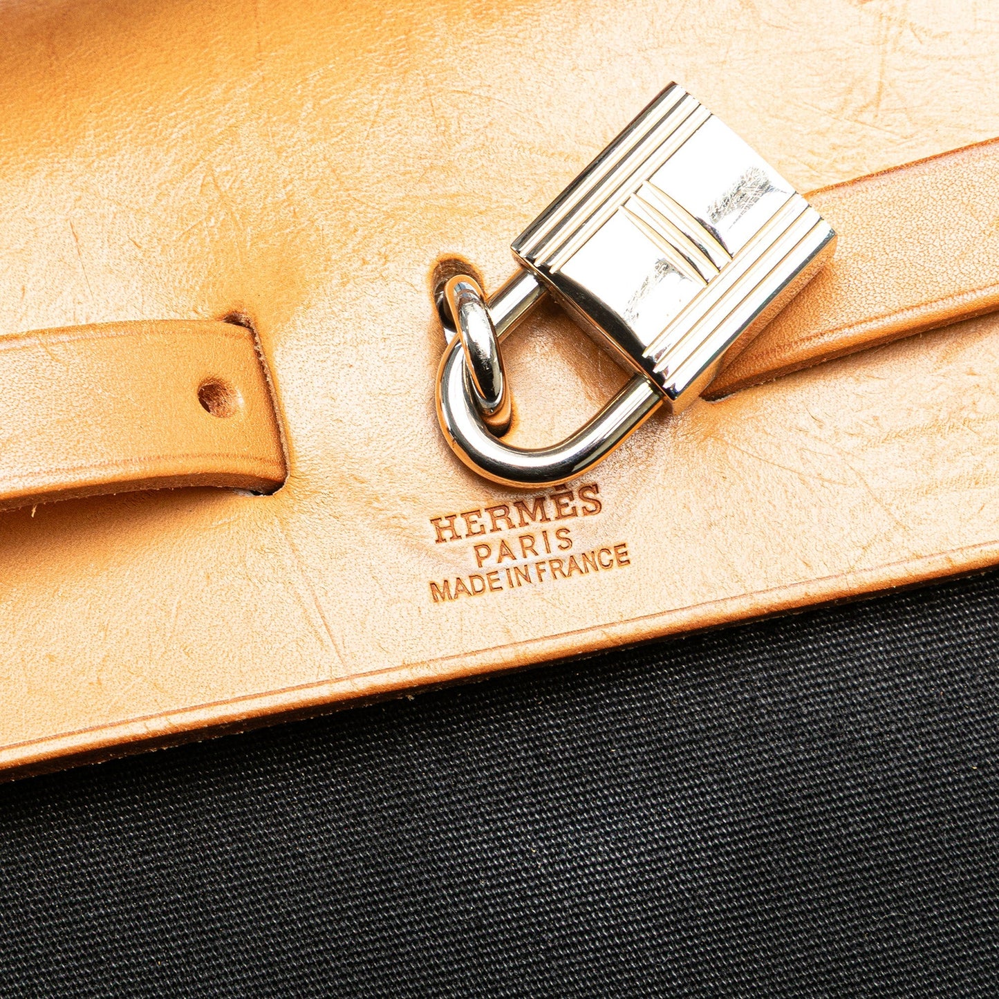Hermès Toile Herbag PM Black