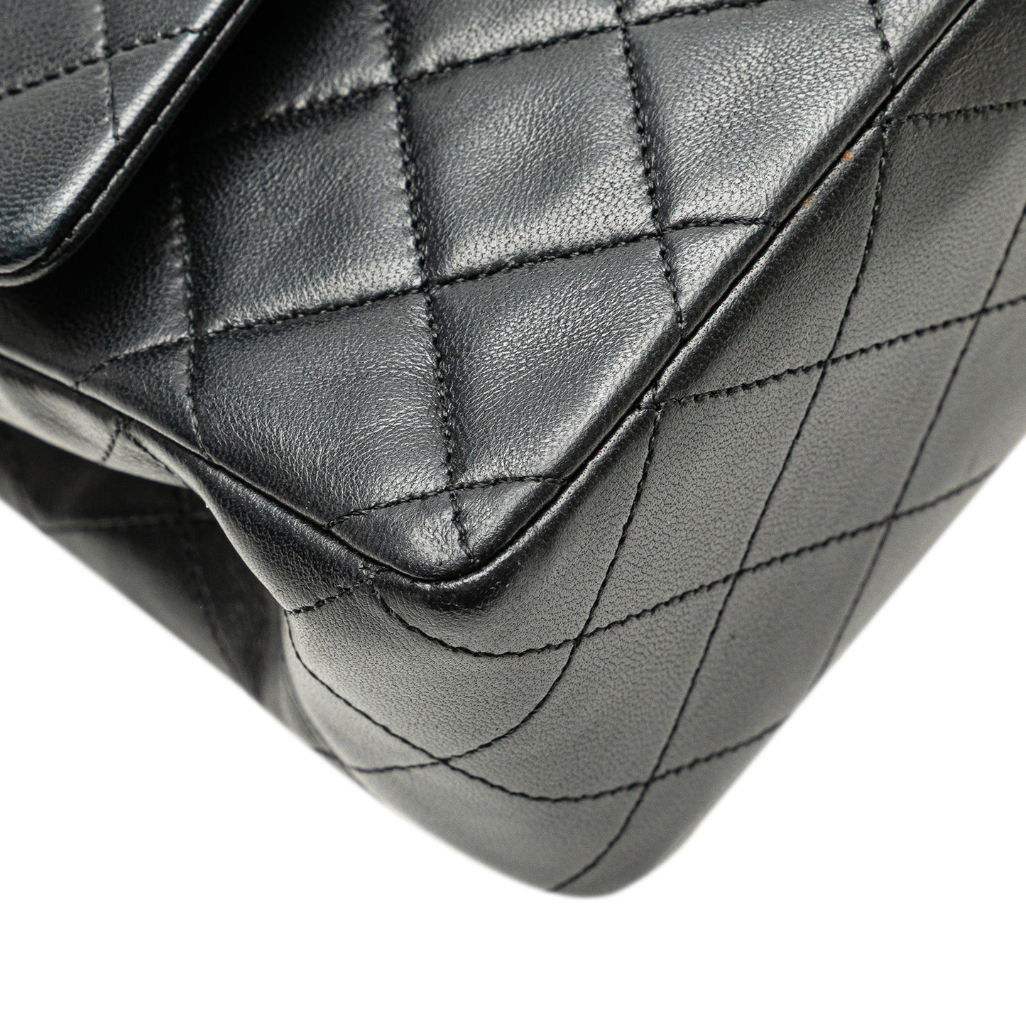 Chanel Medium Classic Lambskin Double Flap Black