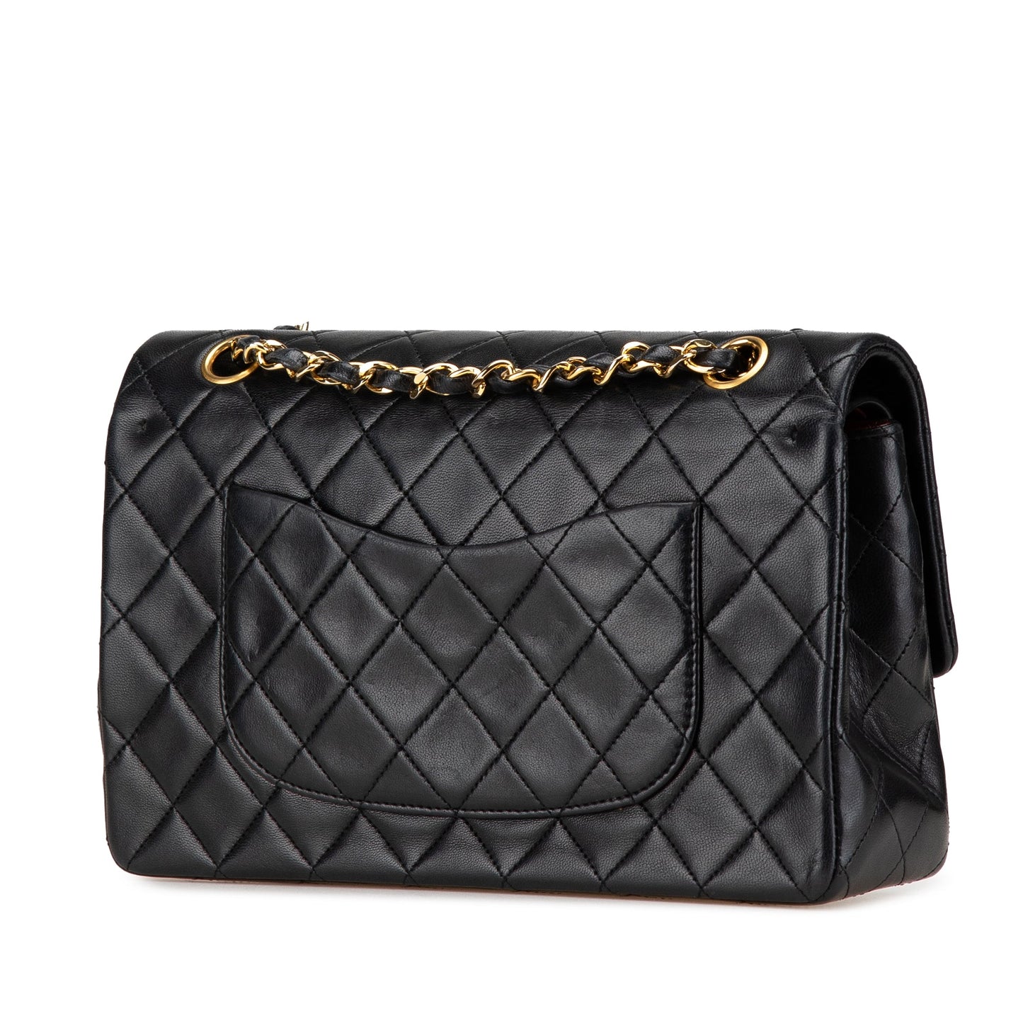 Chanel Medium Classic Lambskin Double Flap Black