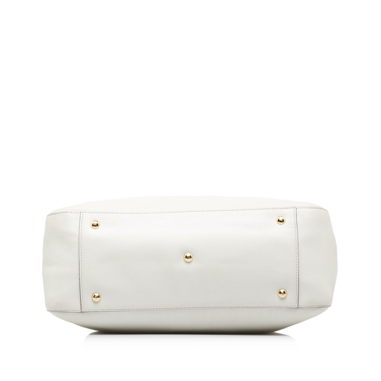 Fendi Medium Glacier FF Tote White