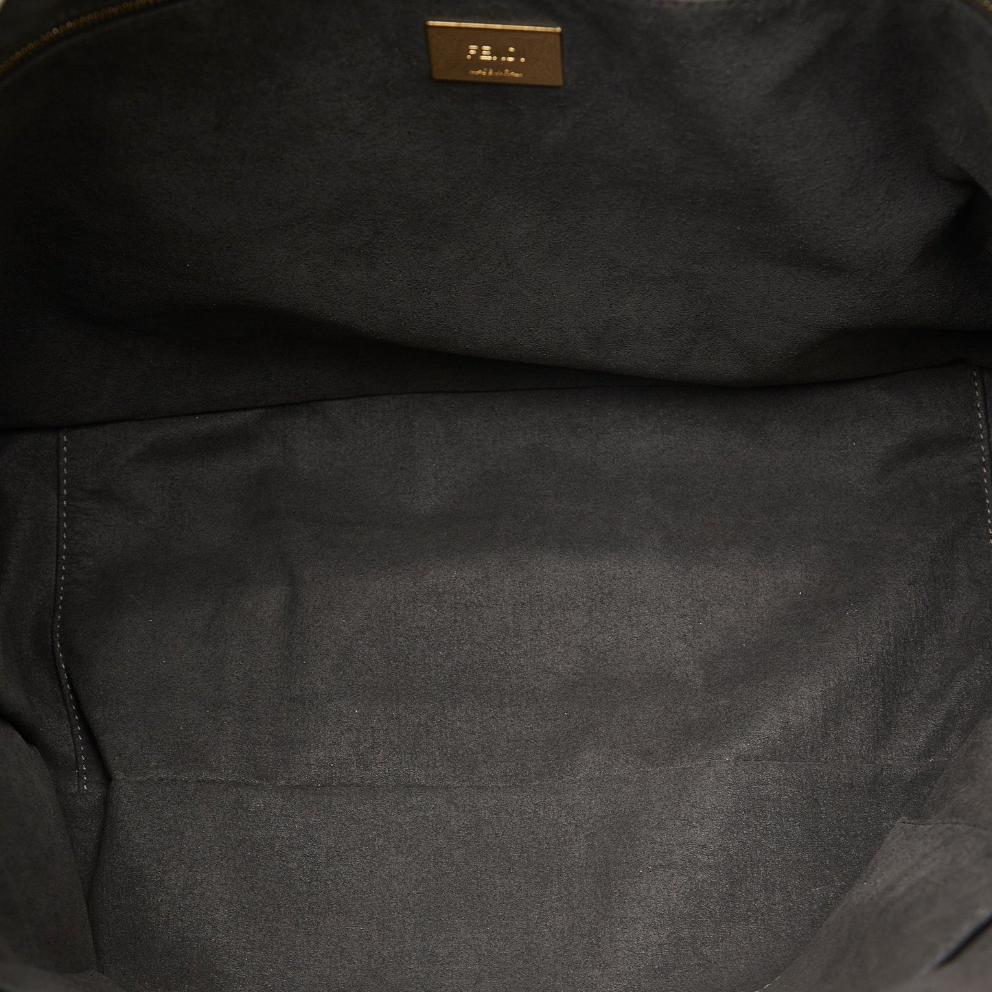 Fendi Medium Glacier FF Tote White