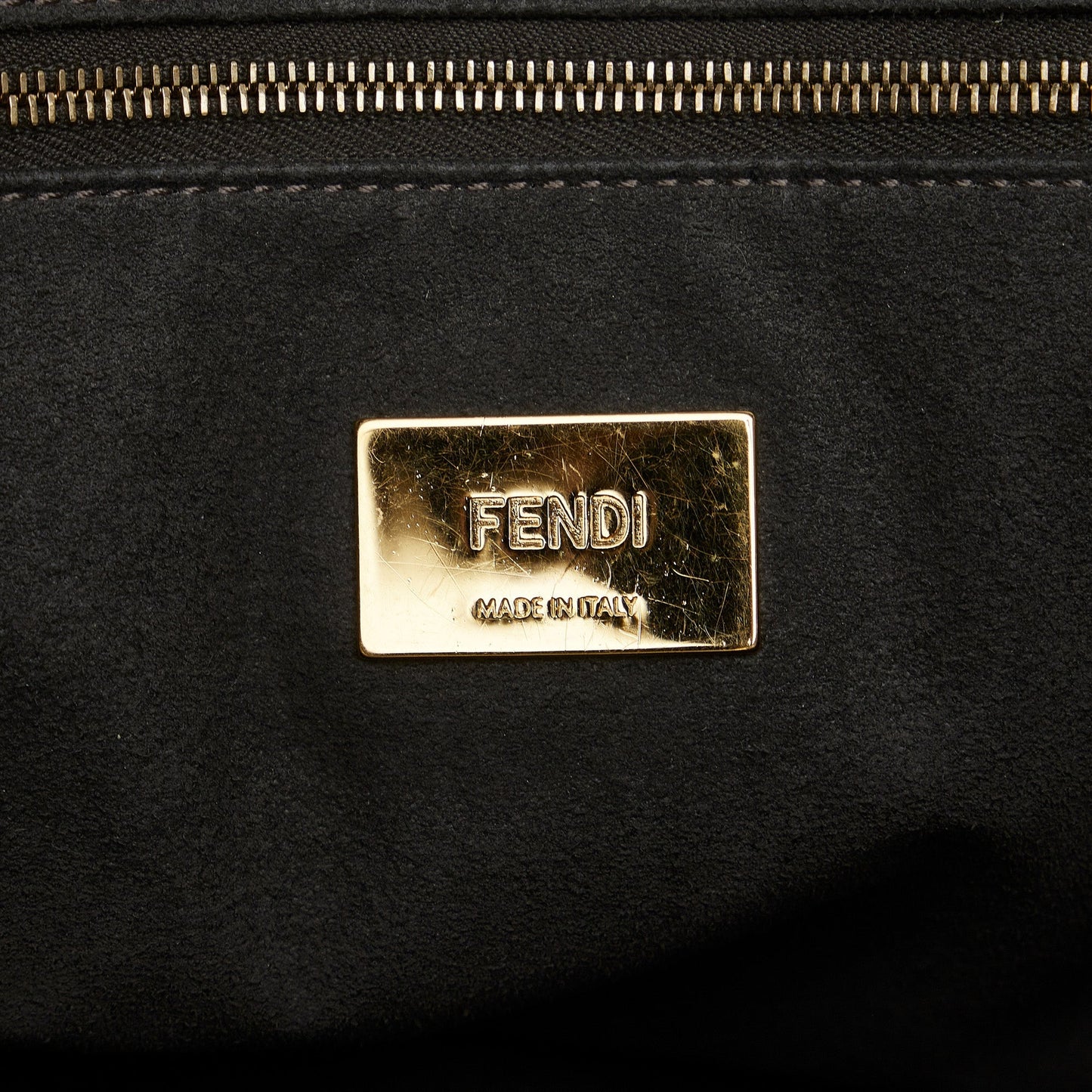 Fendi Medium Glacier FF Tote White