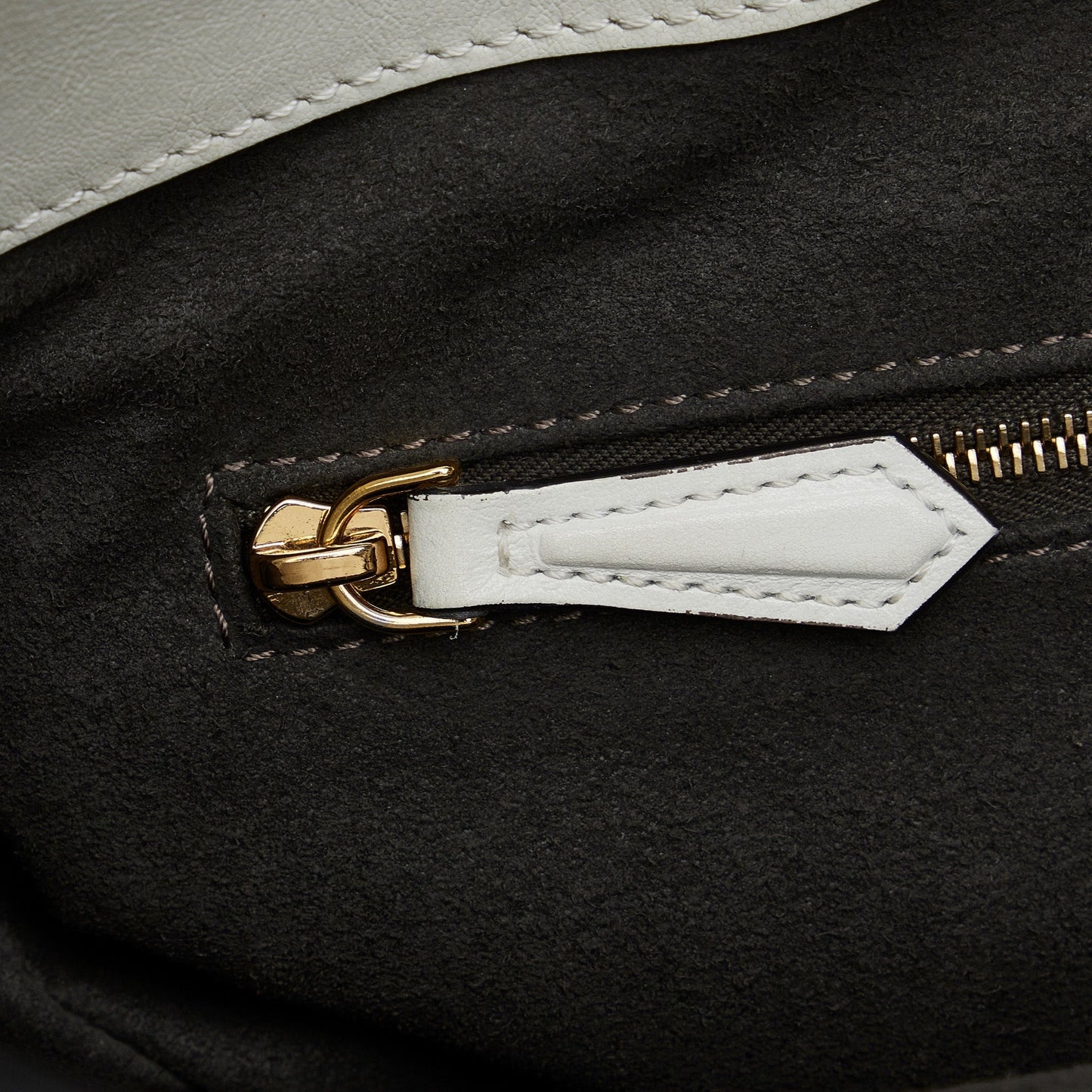 Fendi Medium Glacier FF Tote White