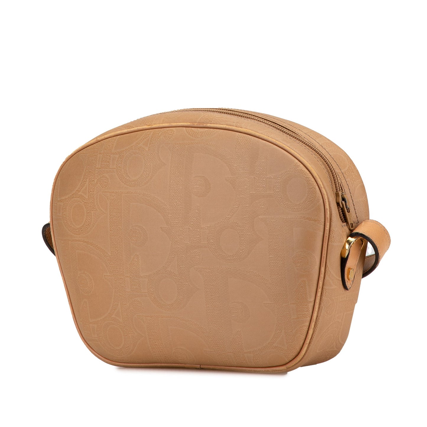Dior Oblique Trotter Coated Canvas Crossbody Brown