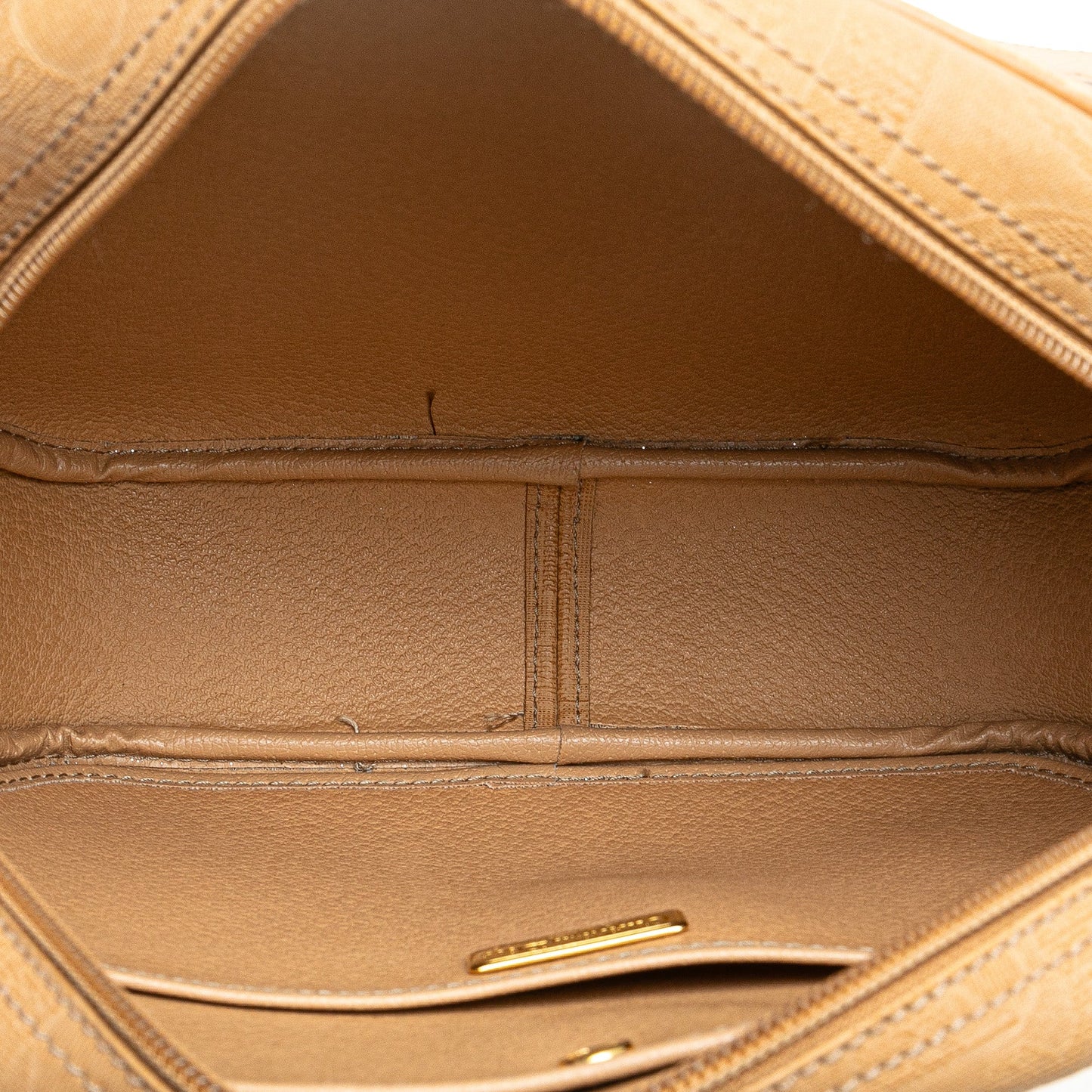 Dior Oblique Trotter Coated Canvas Crossbody Brown