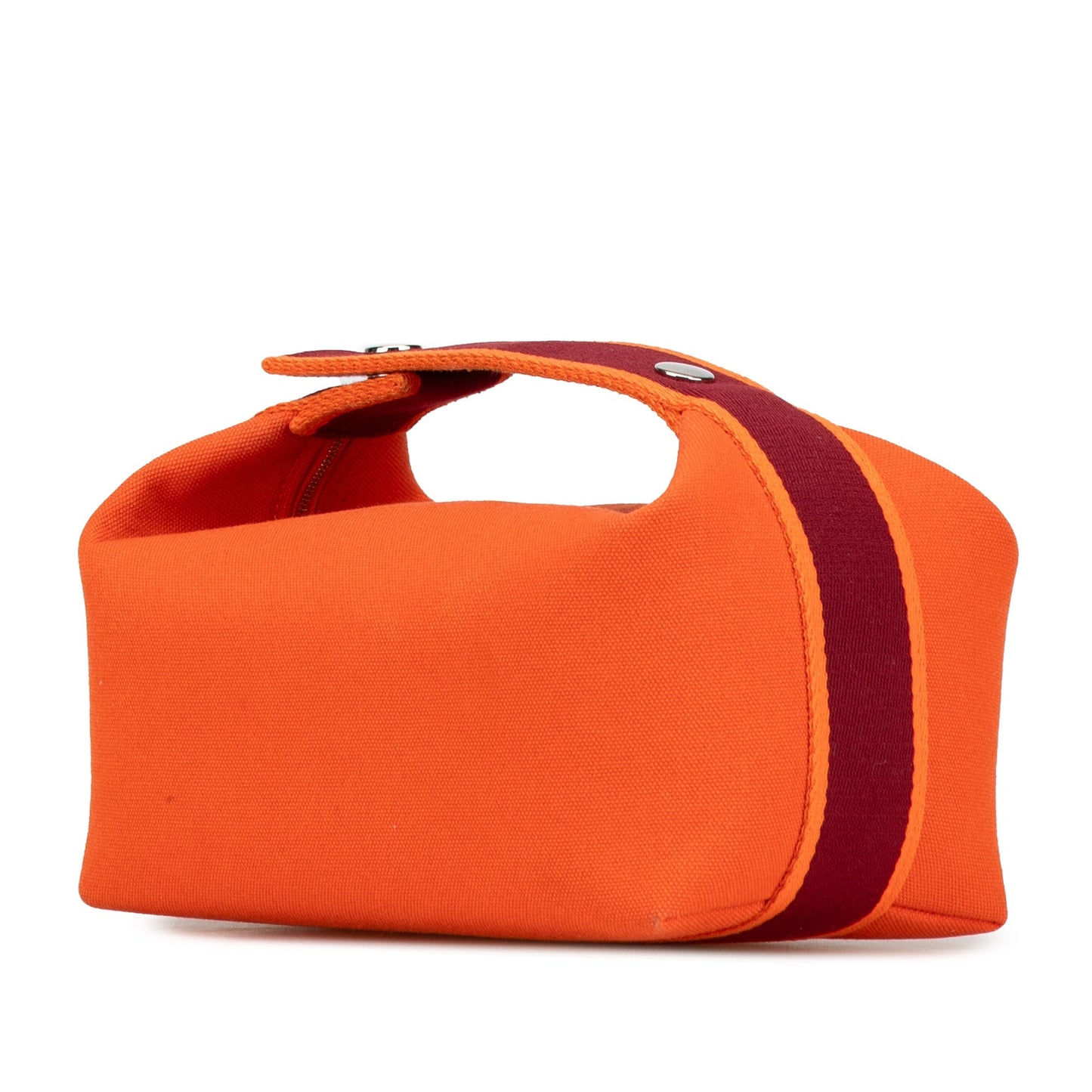 Hermès Small Toile Bride A Brac Orange