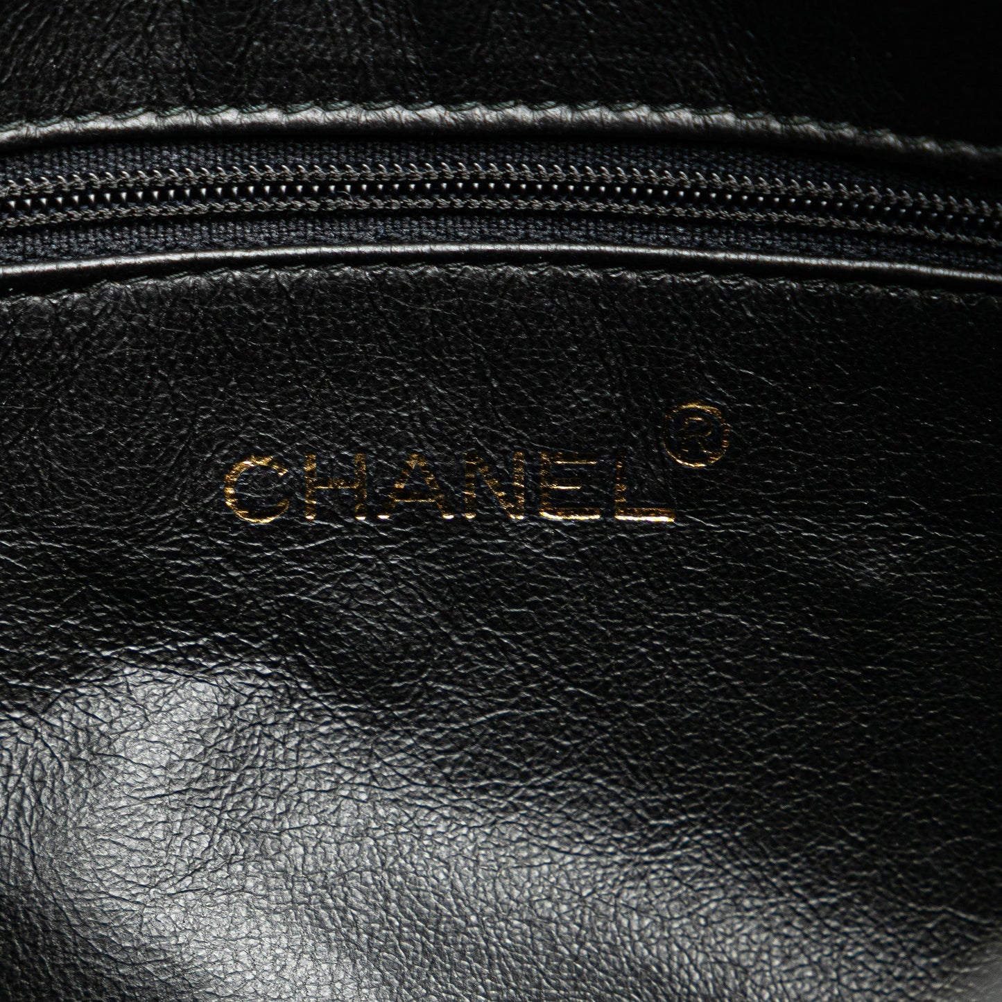 Chanel CC Quilted Lambskin Tassel Crossbody Black