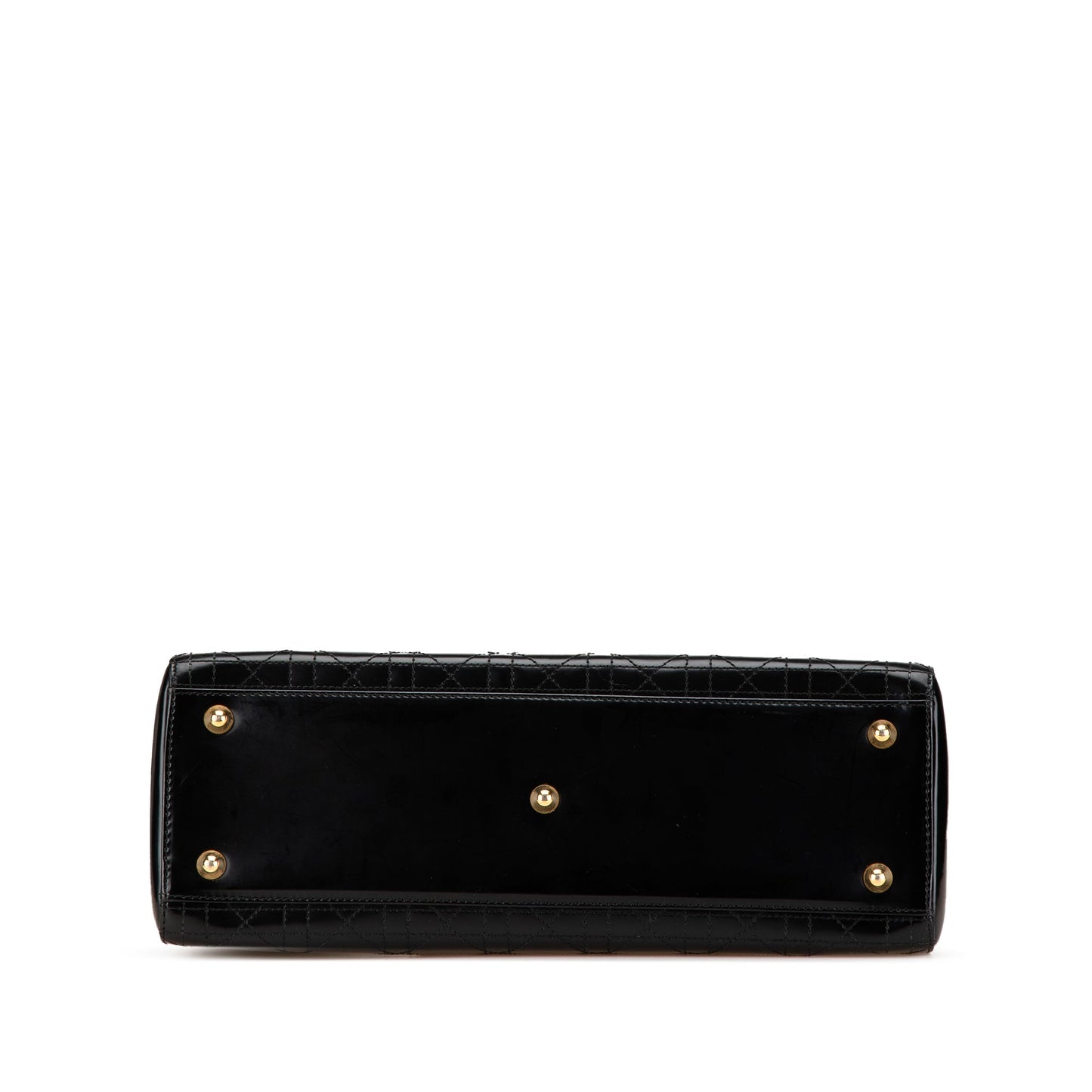 Dior Large Lambskin Cannage Lady Dior Black