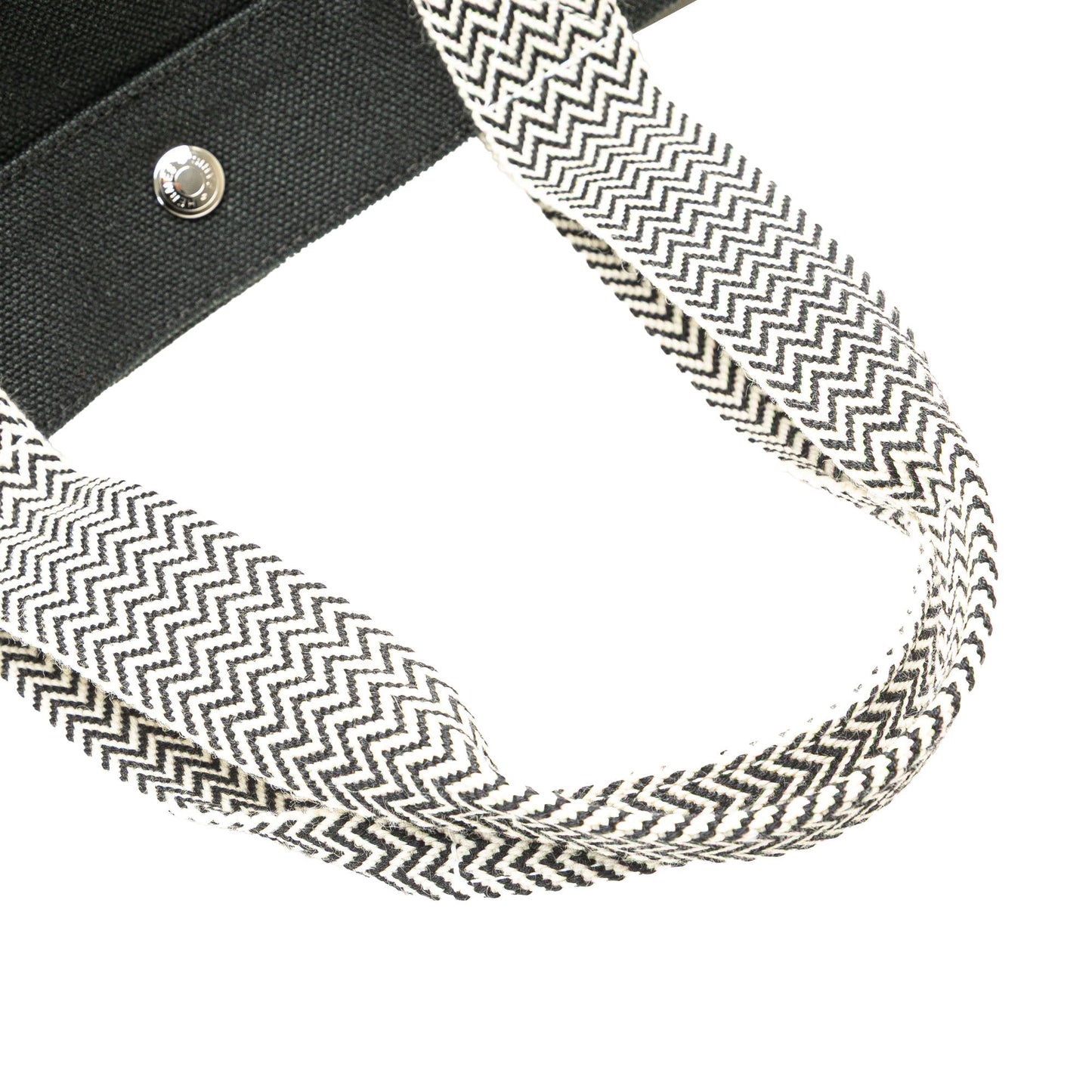 Hermès Toile Cannes MM Black