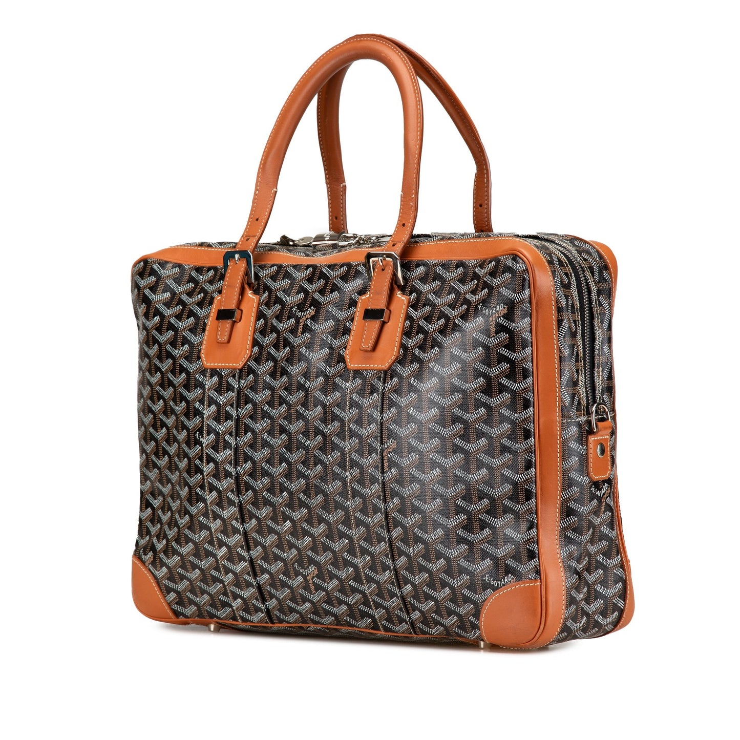 Goyard Goyardine Ambassade MM Briefcase Black