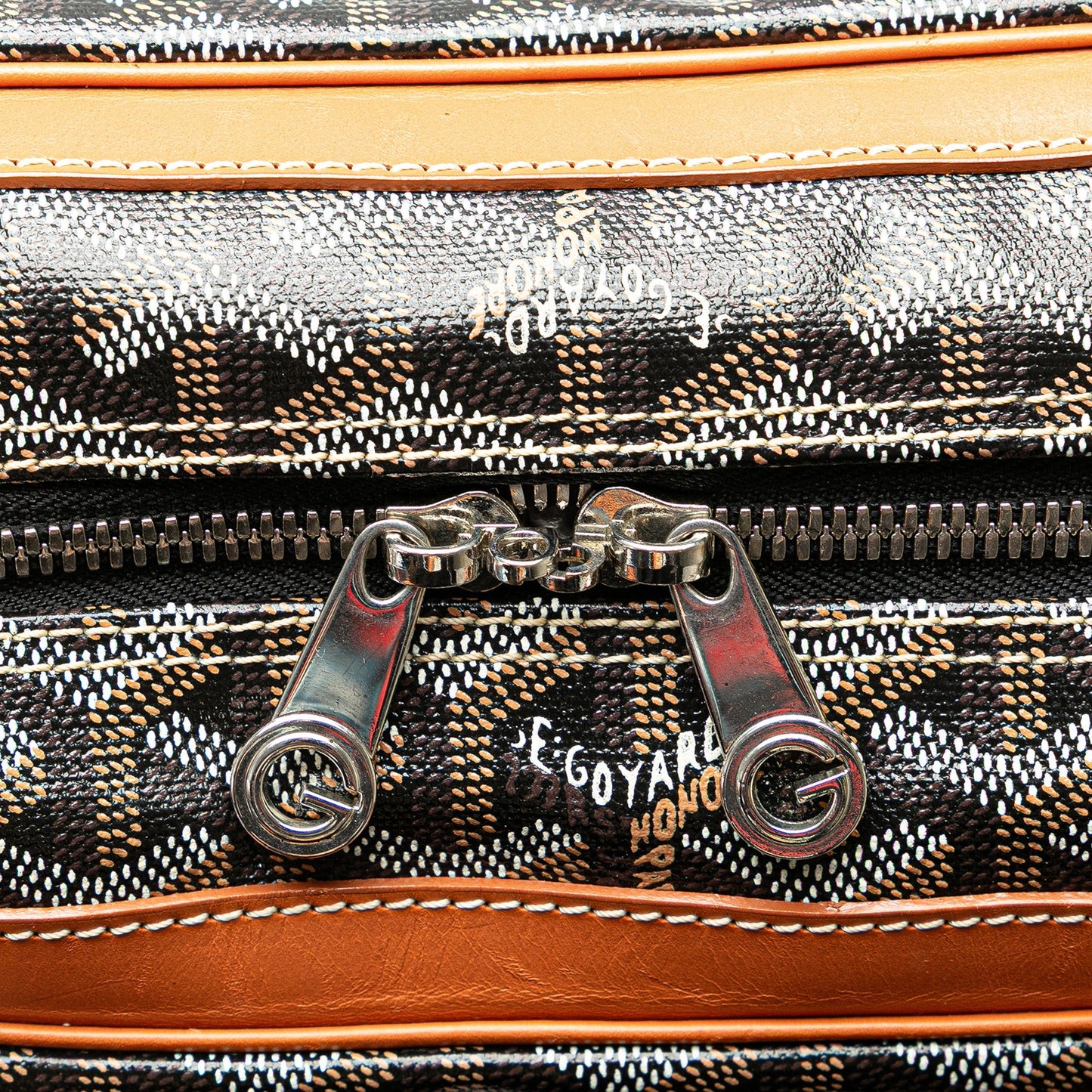 Goyard Goyardine Ambassade MM Briefcase Black
