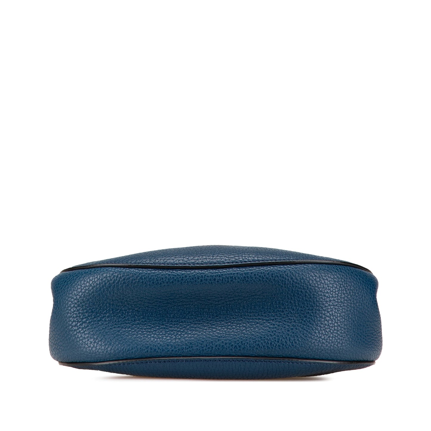 Chloé Small Leather Drew Crossbody Blue