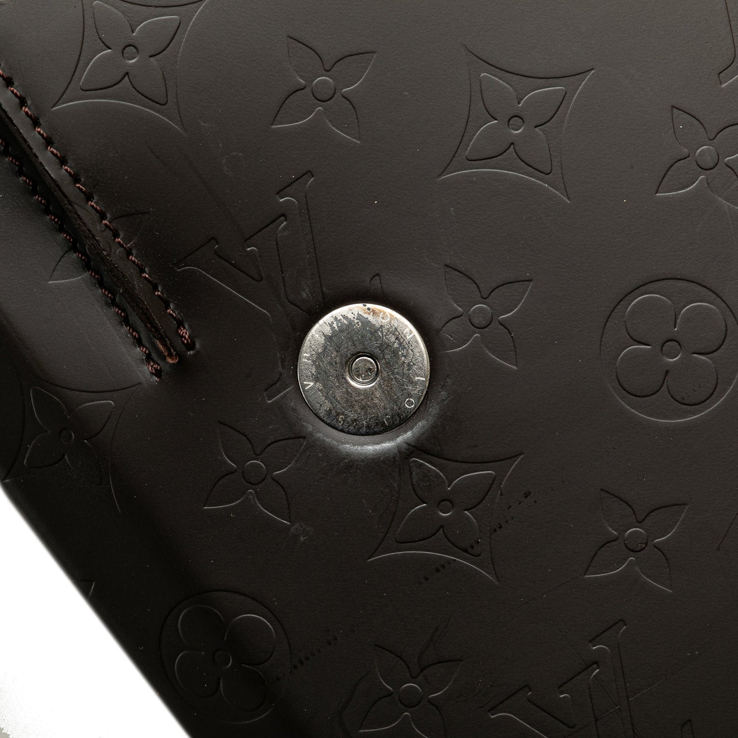 Louis Vuitton Monogram Glace Fonzie Brown