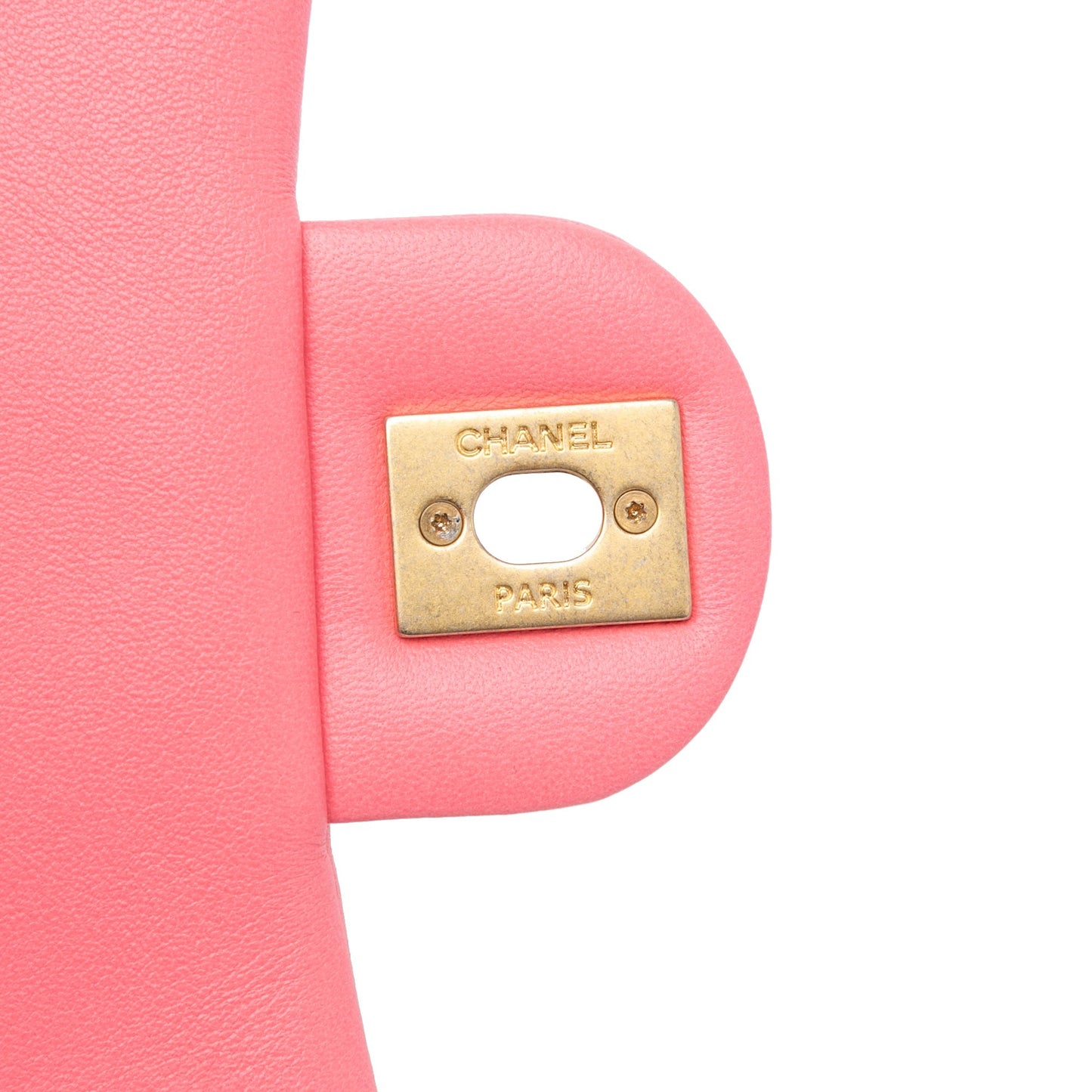 Chanel Mini Quilted Lambskin Funky Town Flap Pink