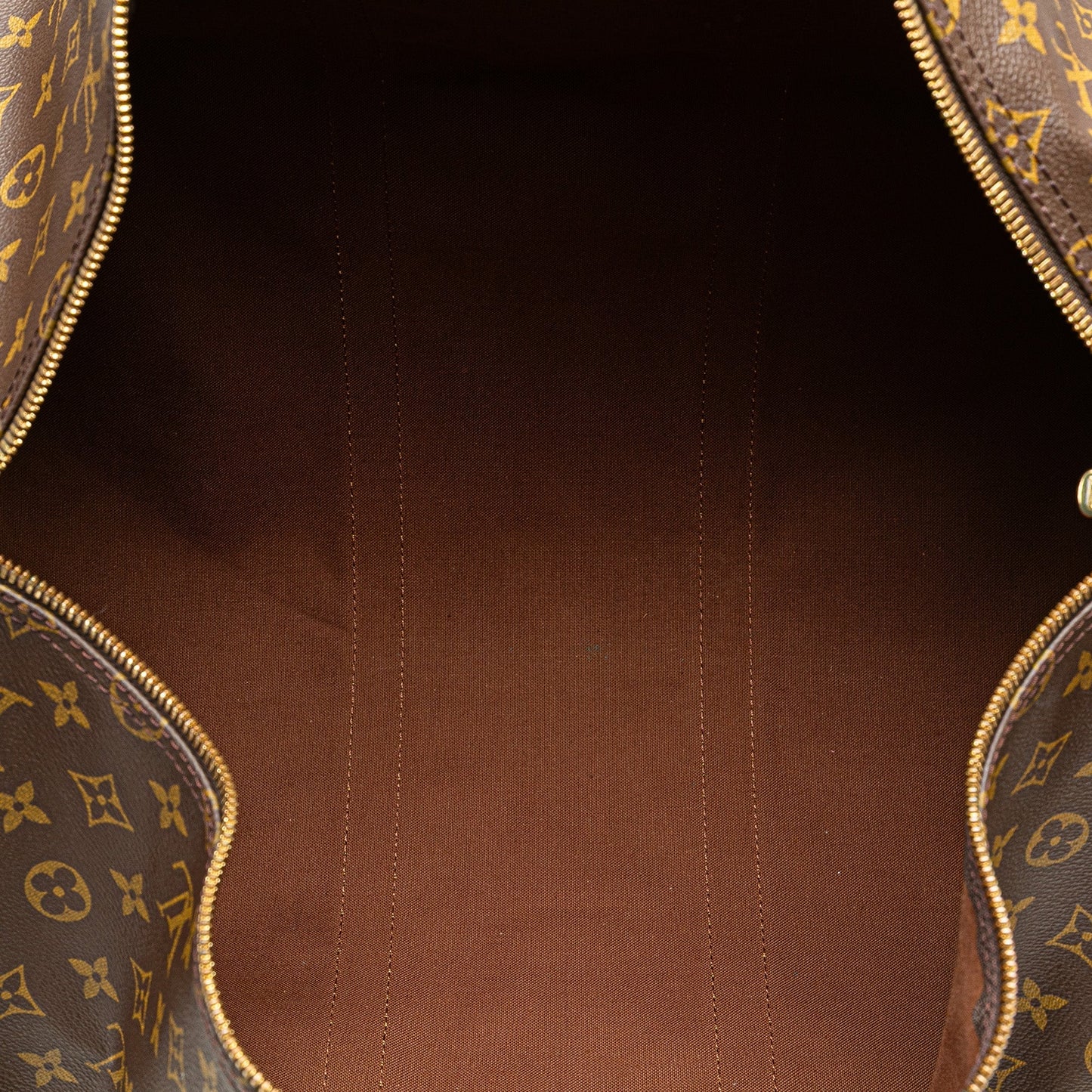 Louis Vuitton Monogram Keepall Bandouliere 55 Brown