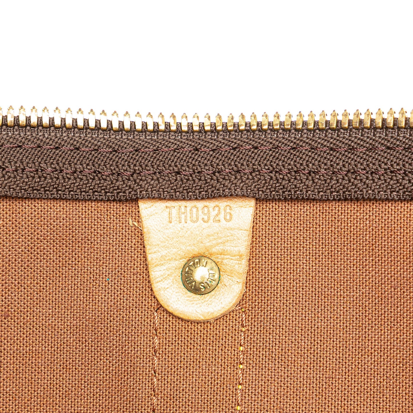 Louis Vuitton Monogram Keepall Bandouliere 55 Brown