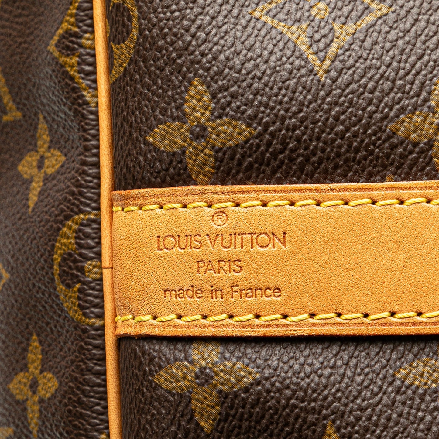 Louis Vuitton Monogram Keepall Bandouliere 55 Brown