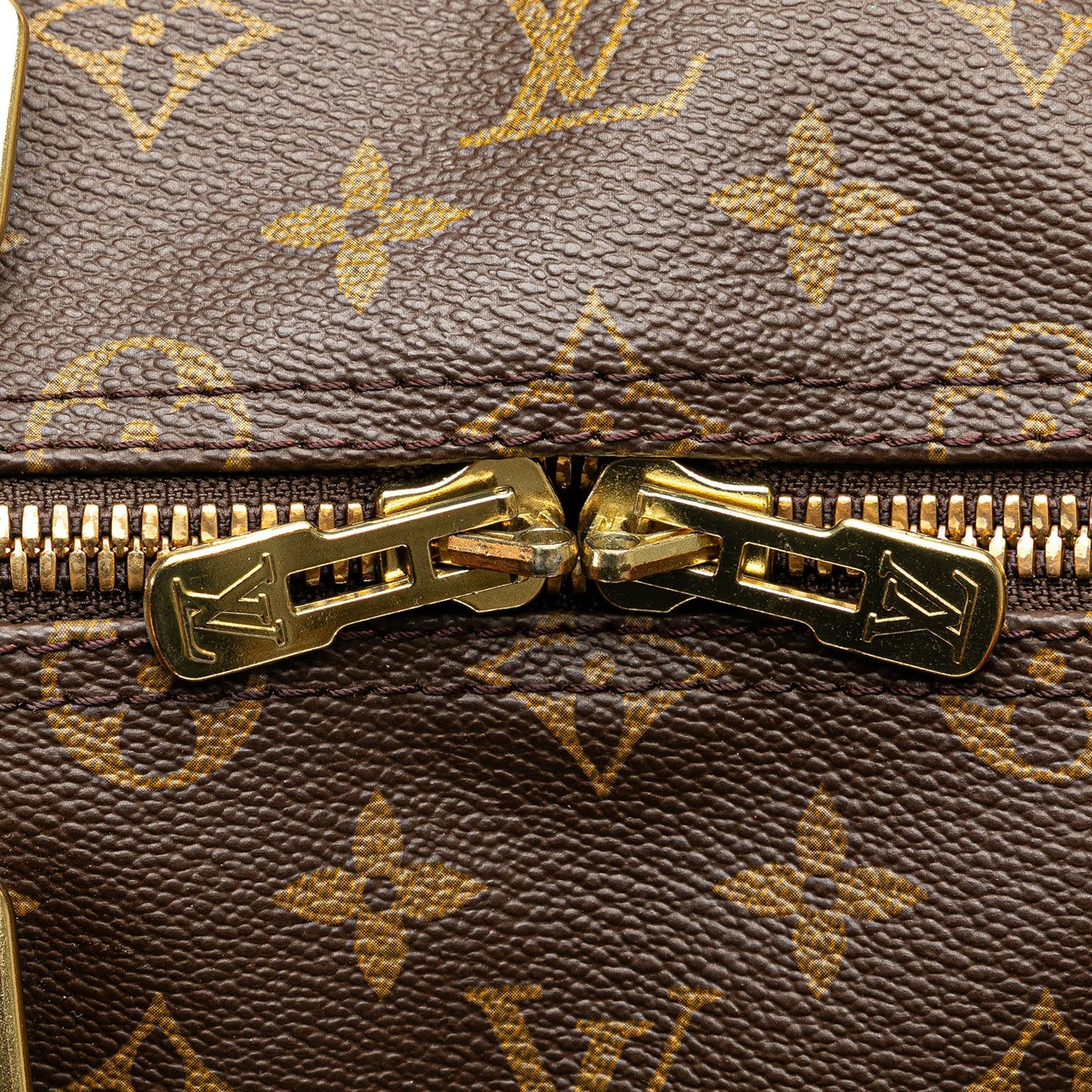 Louis Vuitton Monogram Keepall Bandouliere 55 Brown