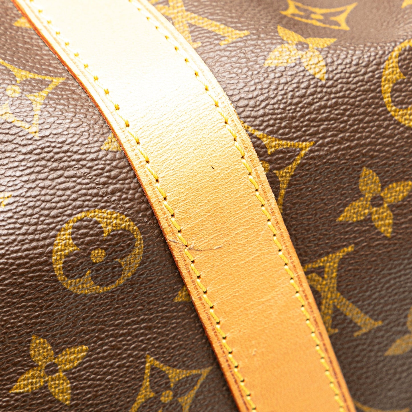 Louis Vuitton Monogram Keepall Bandouliere 55 Brown