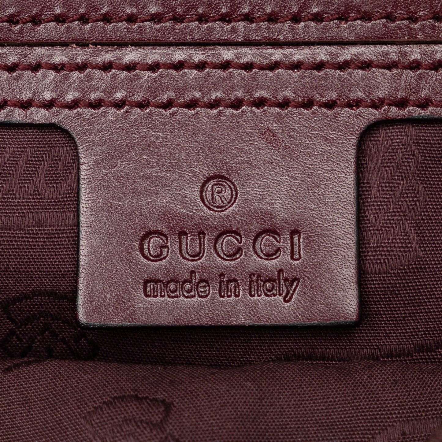 Gucci GG Imprime Belt Bag Red