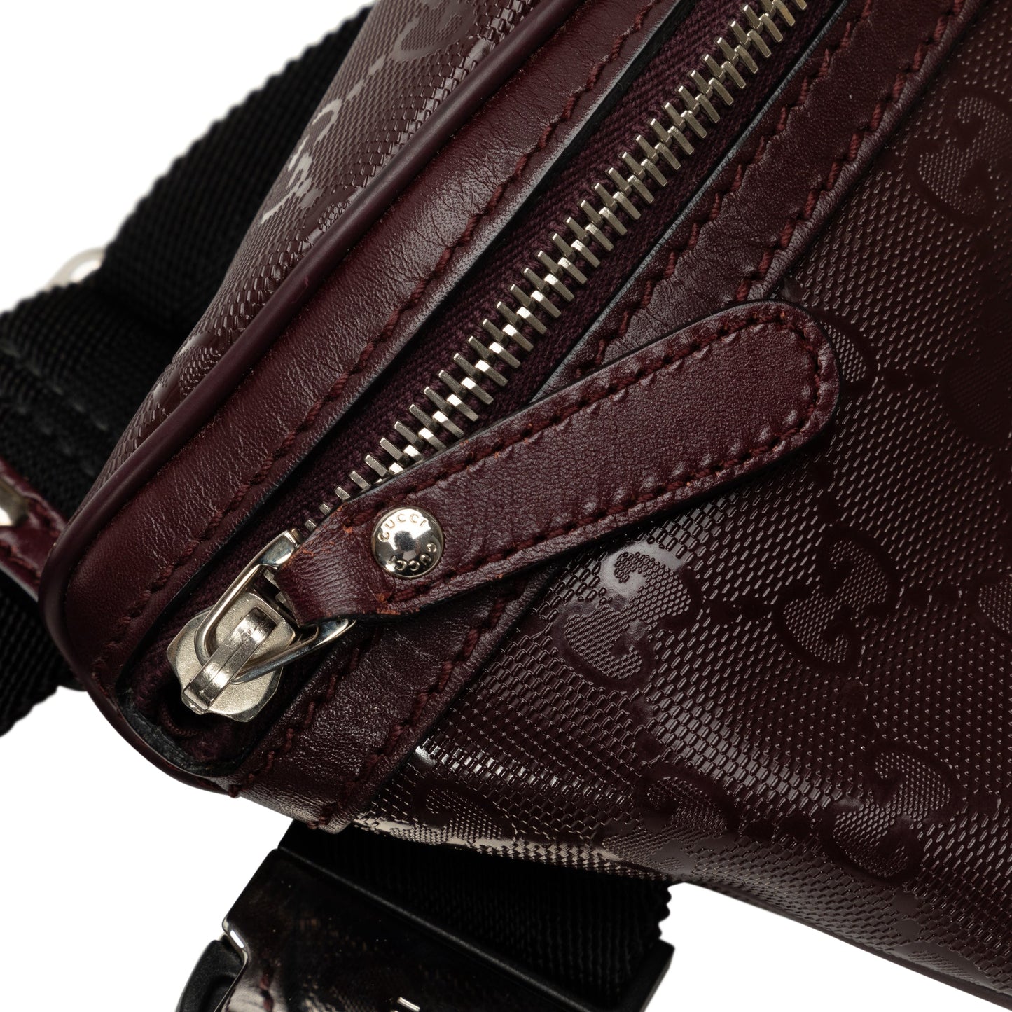 Gucci GG Imprime Belt Bag Red