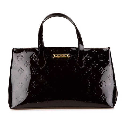 Louis Vuitton Monogram Vernis Wilshire PM Purple