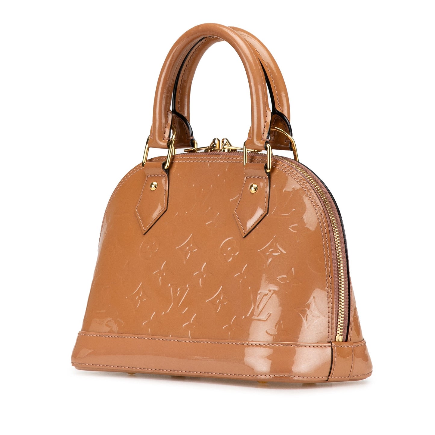 Louis Vuitton Monogram Vernis Alma BB Brown