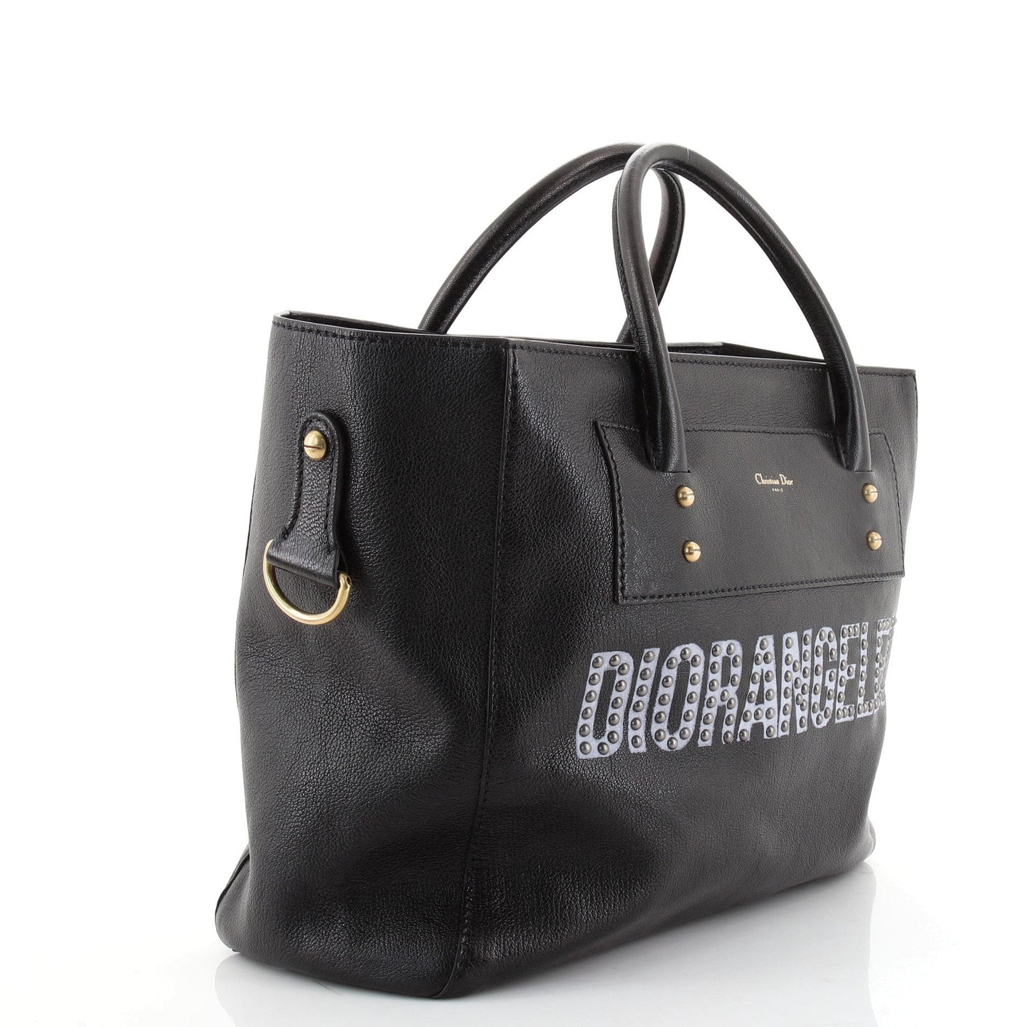 Christian Dior Diorangeles Tote Goatskin