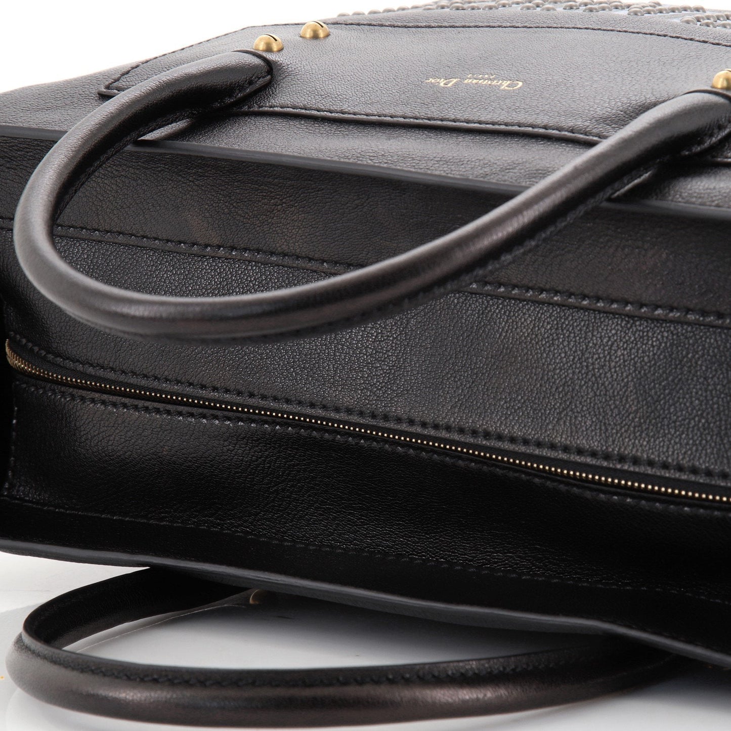 Christian Dior Diorangeles Tote Goatskin