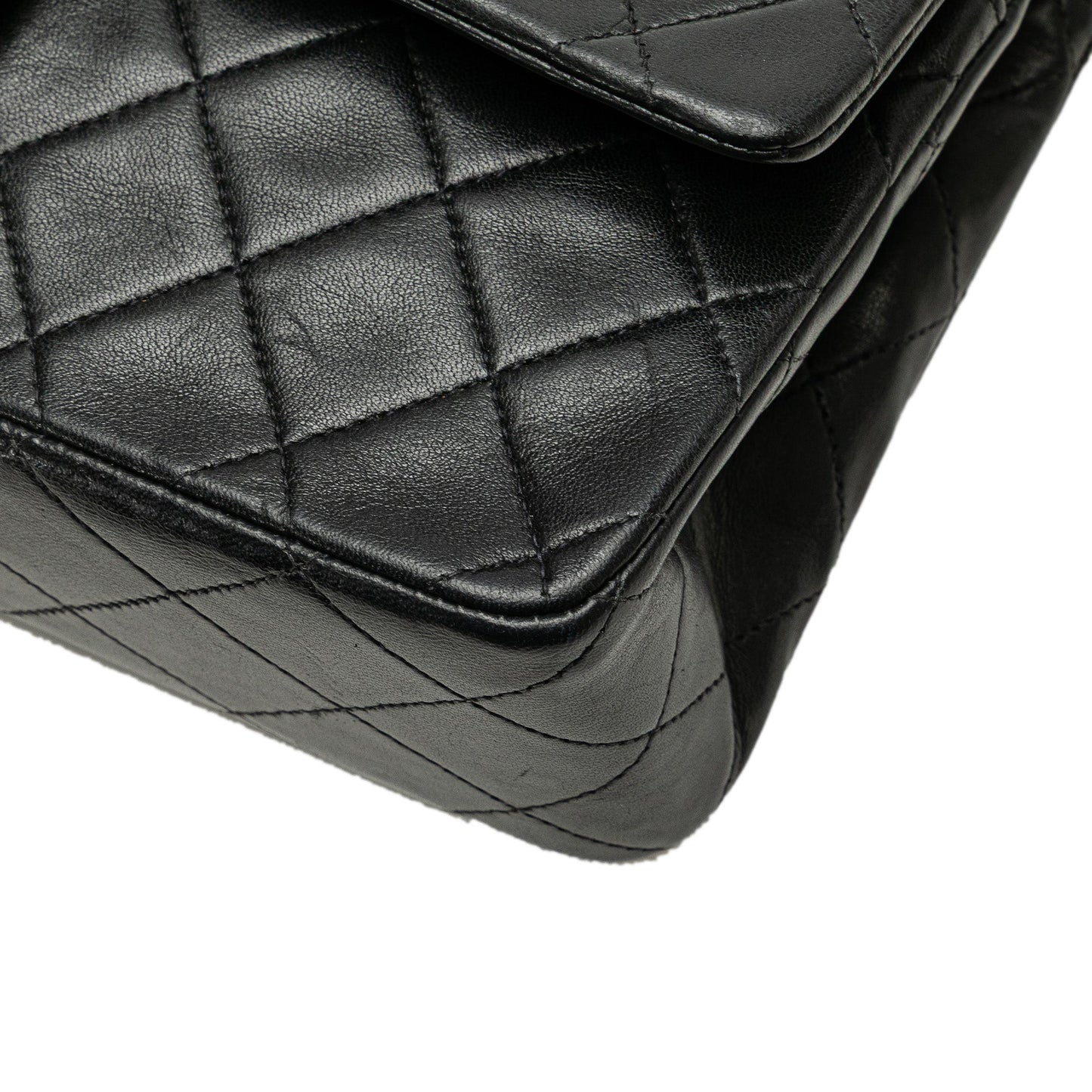 Chanel Medium Classic Lambskin Double Flap Black