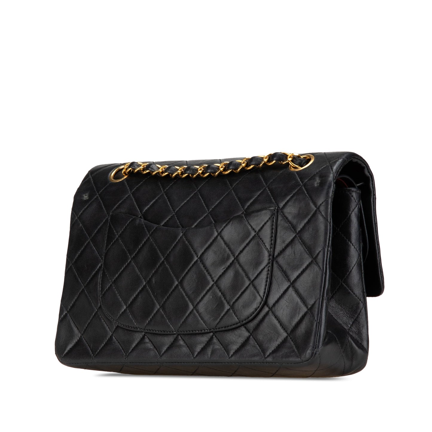 Chanel Medium Classic Lambskin Double Flap Black