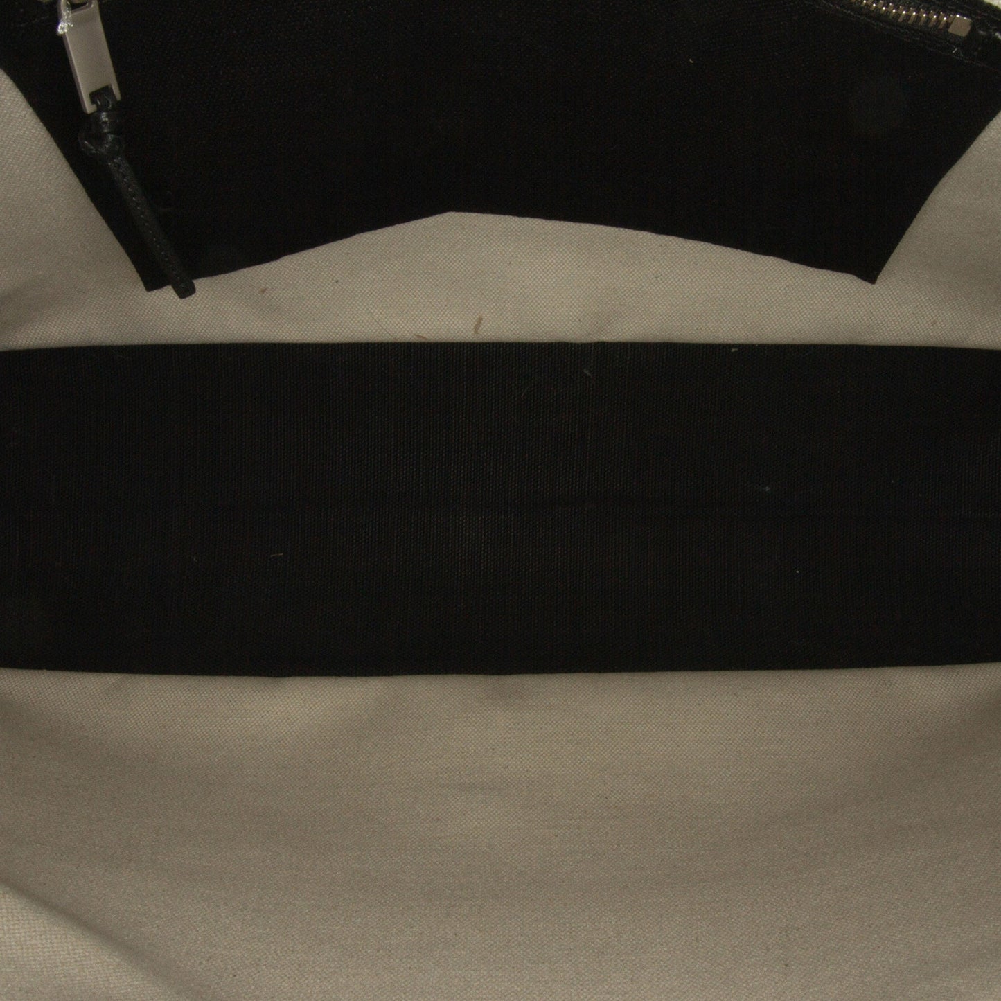 Yves Saint Laurent Rive Gauche Tote White