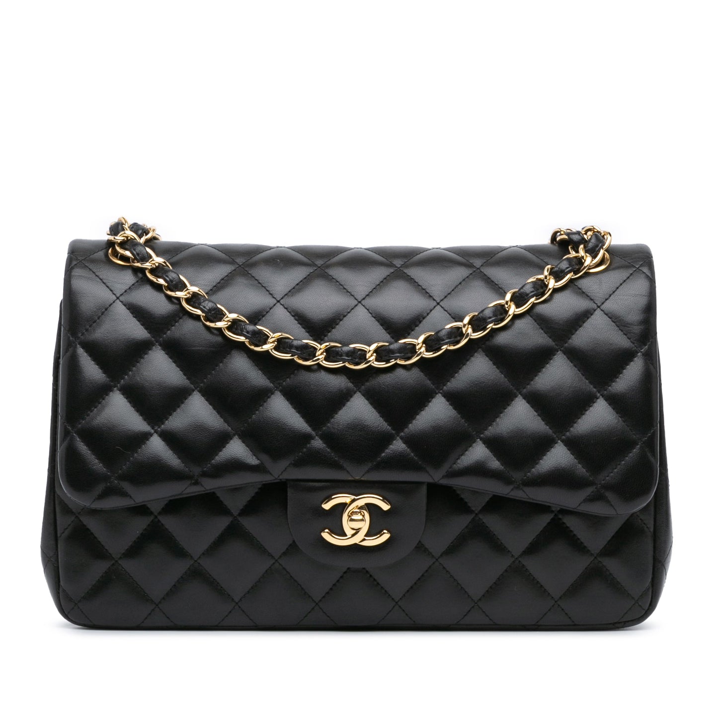 Chanel Jumbo Classic Lambskin Double Flap Black