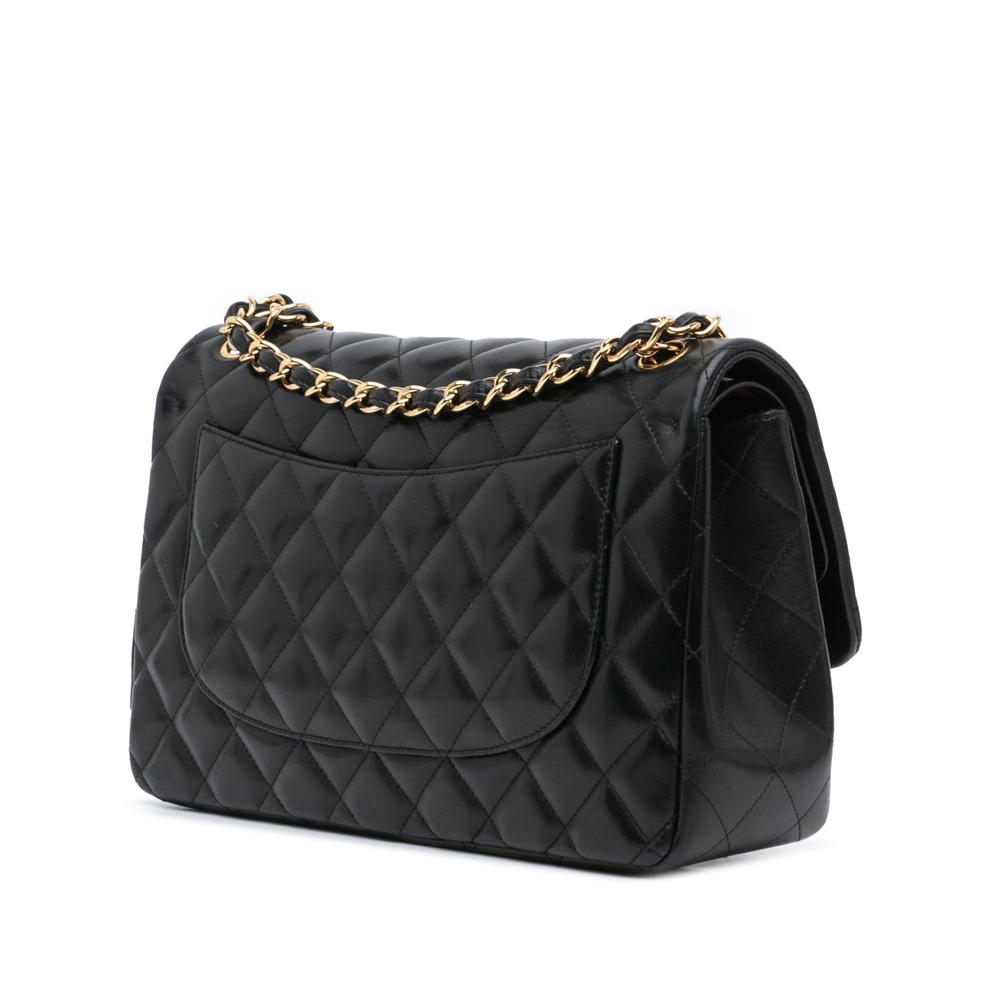 Chanel Jumbo Classic Lambskin Double Flap Black